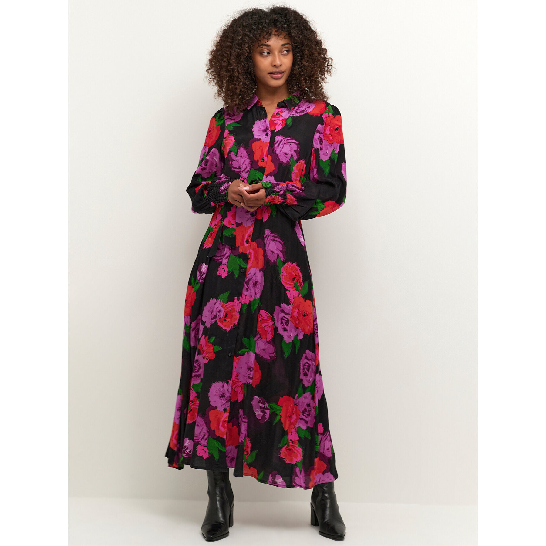 Kaffe Рокля тип риза Florina 10506764 Цветен Regular Fit - Pepit.bg