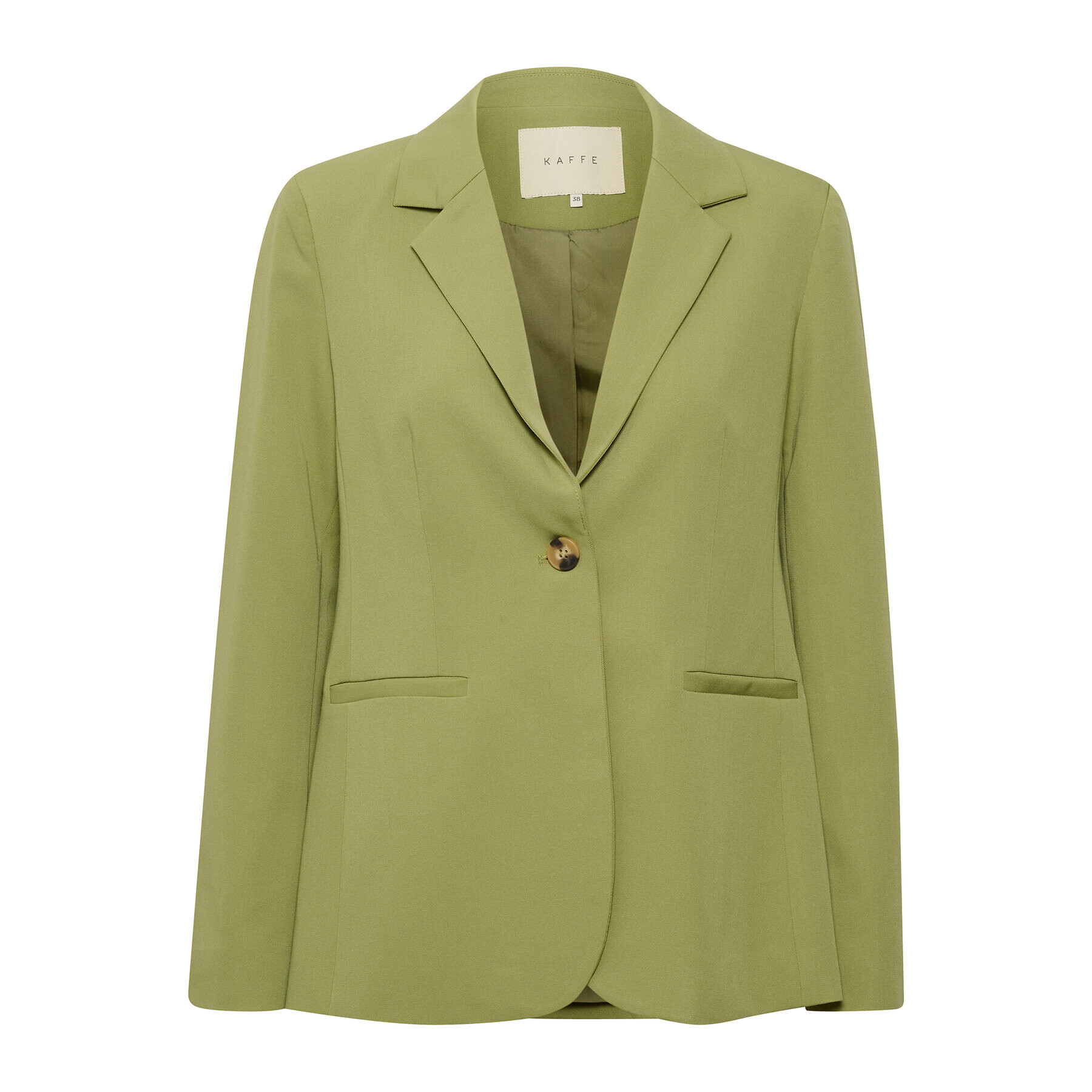 Kaffe Сако Sakura 10506684 Зелен Slim Fit - Pepit.bg