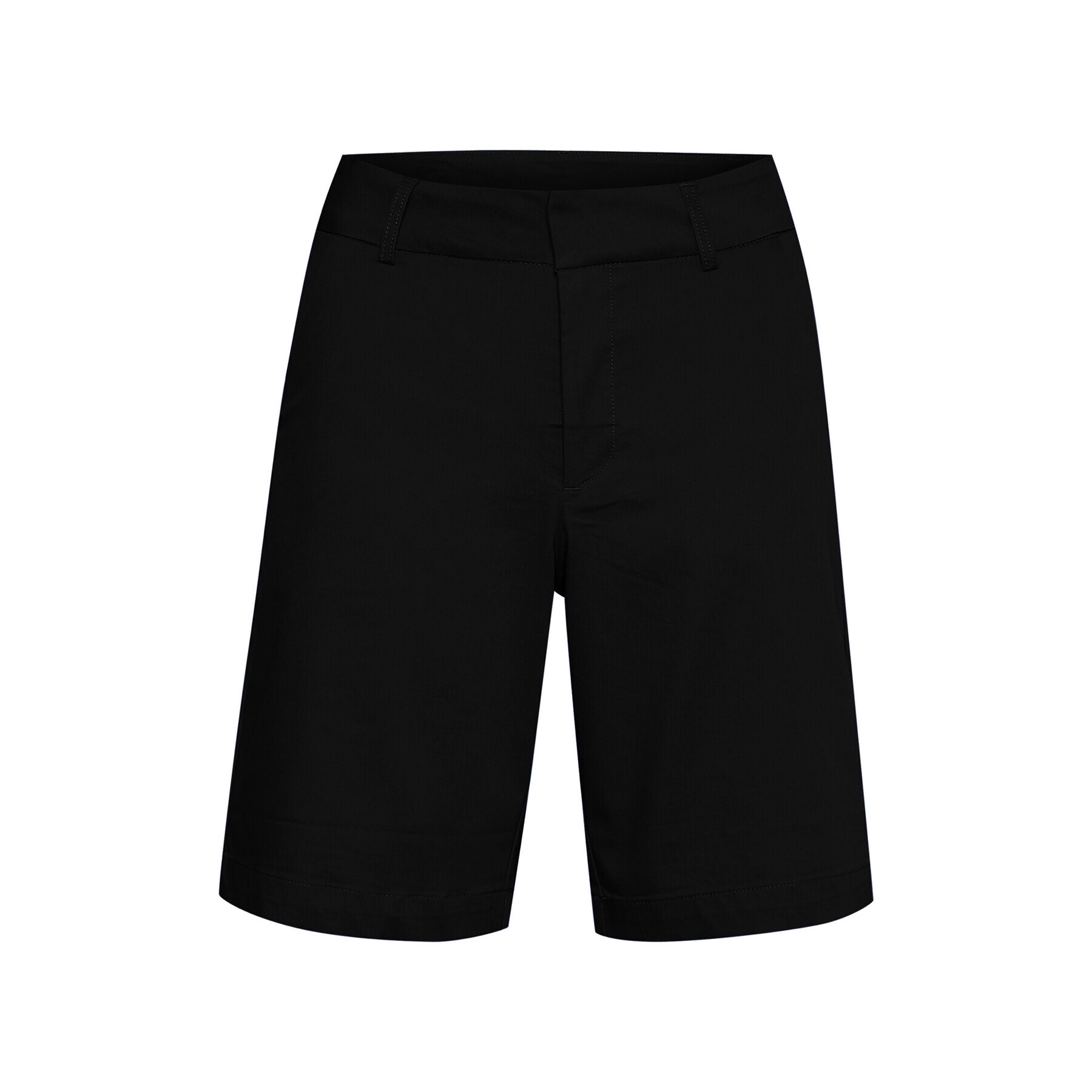 Kaffe Шорти от плат Lea 10505457 Черен Regular Fit - Pepit.bg