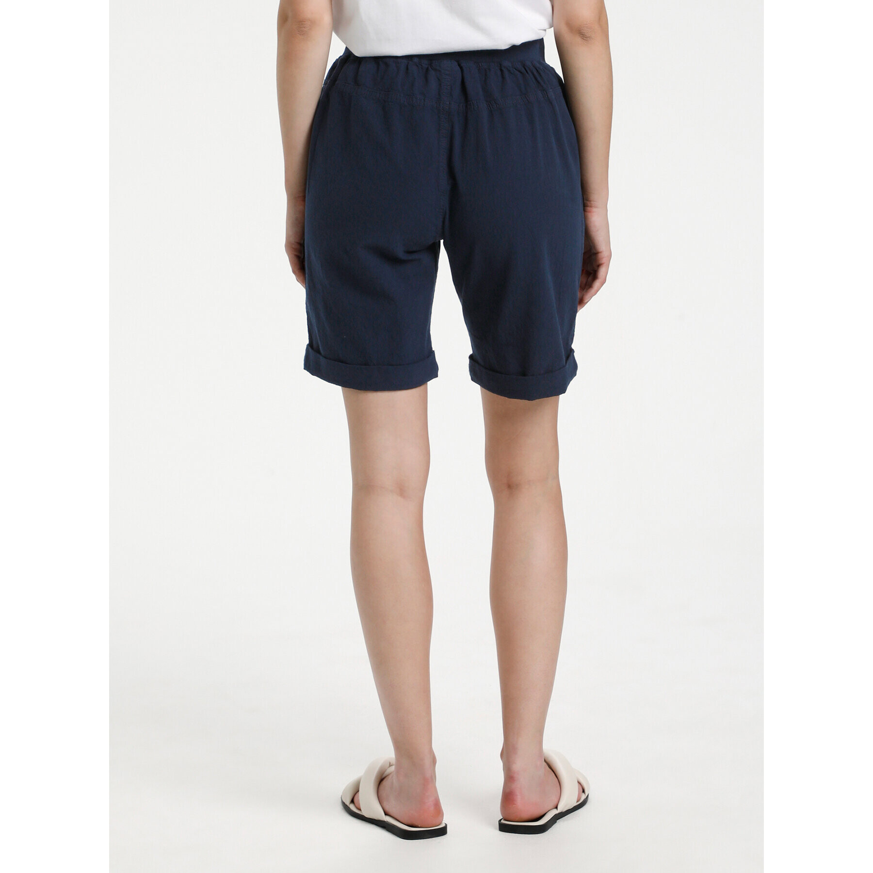 Kaffe Шорти от плат Naya 10504239 Тъмносин Regular Fit - Pepit.bg