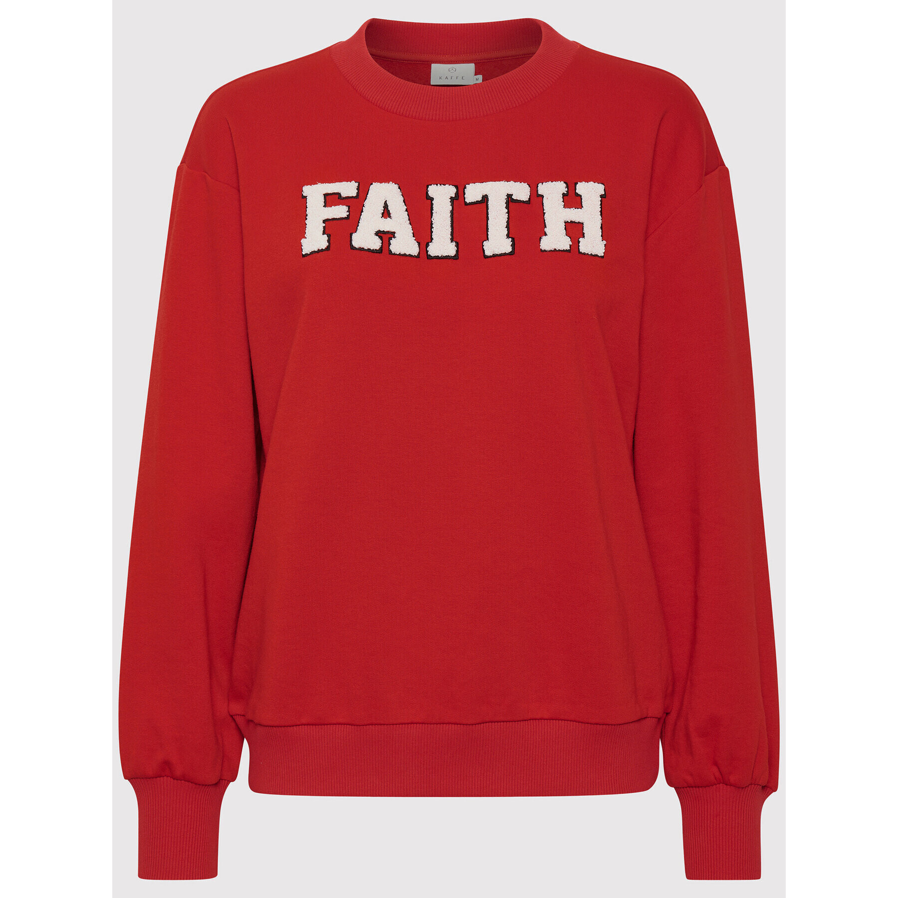 Kaffe Суитшърт Faith 10506770 Червен Relaxed Fit - Pepit.bg