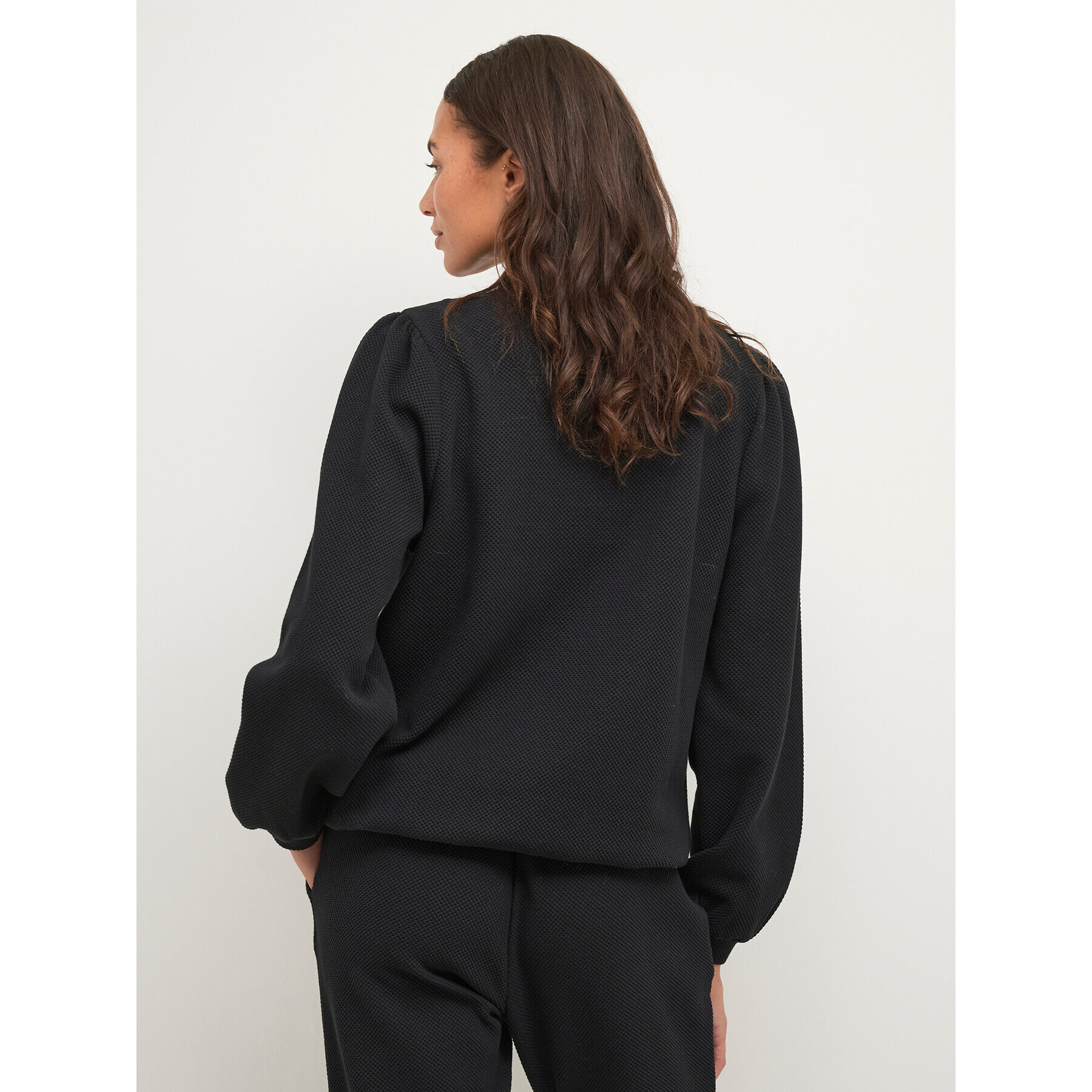Kaffe Суитшърт Pillo 10507099 Черен Loose Fit - Pepit.bg