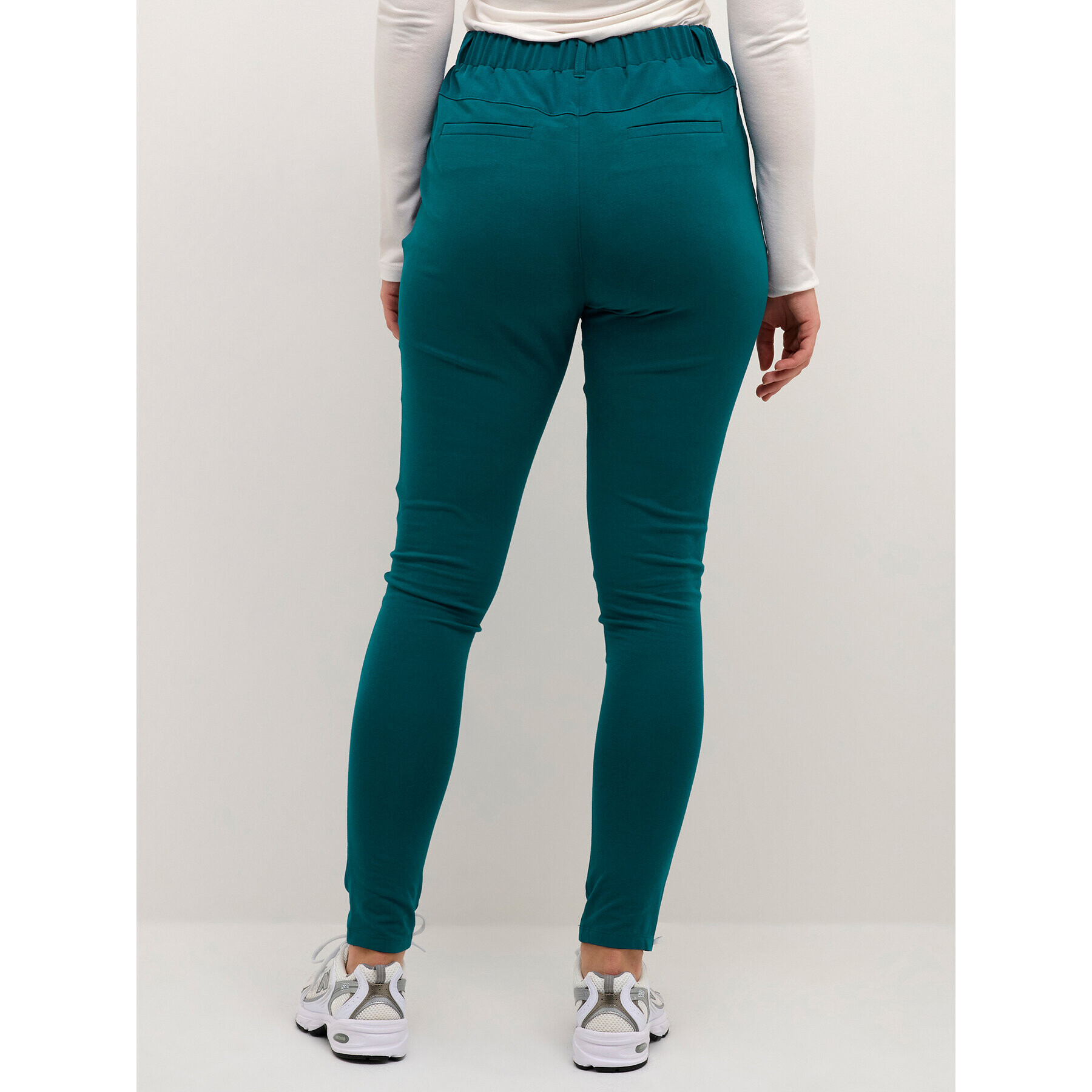 Kaffe Текстилни панталони Jillian 501021 Син Regular Fit - Pepit.bg
