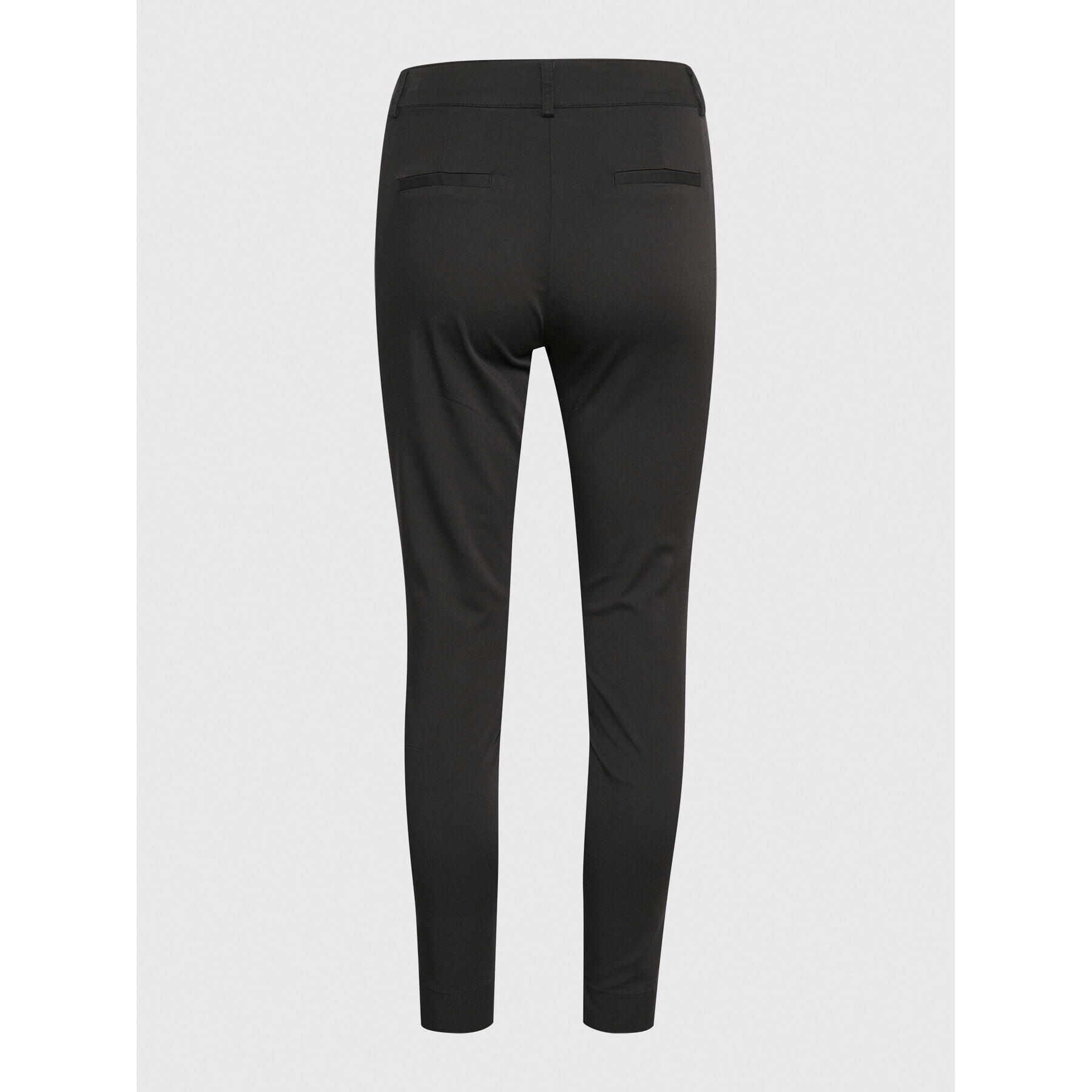 Kaffe Текстилни панталони Lea Rivet 10506839 Черен Slim Fit - Pepit.bg
