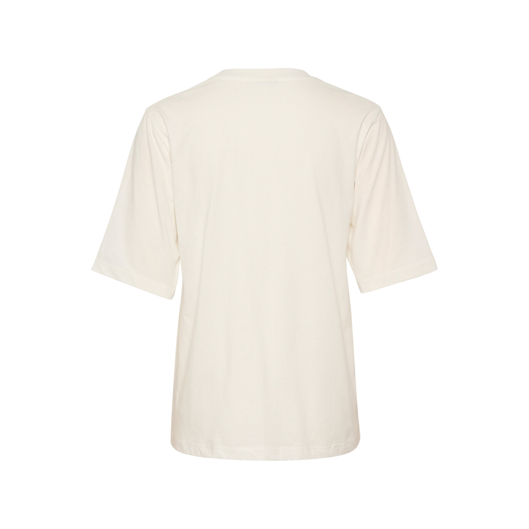 Kaffe Тишърт Cate 10507593 Екрю Loose Fit - Pepit.bg