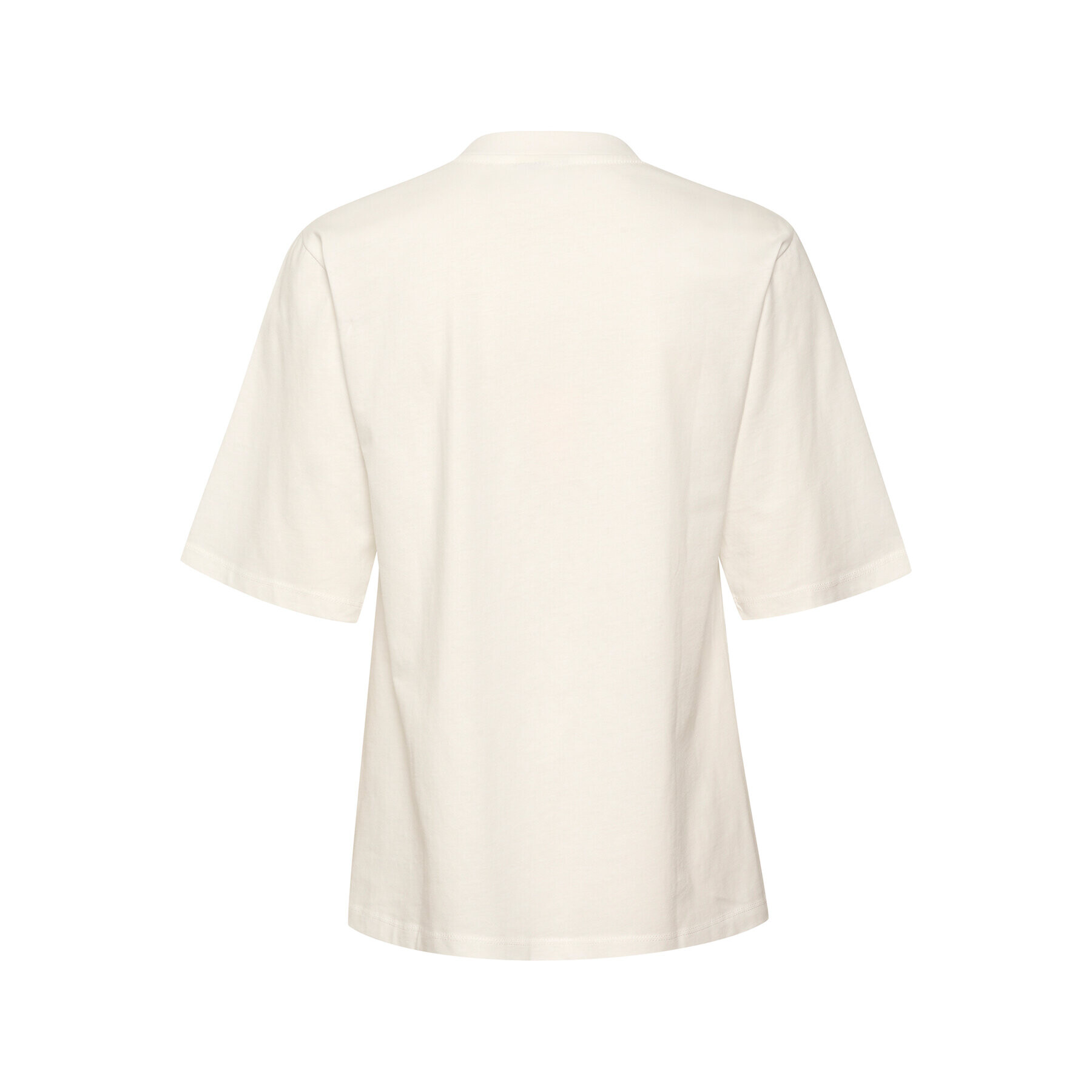Kaffe Тишърт KAbloom 10507308 Бял Loose Fit - Pepit.bg