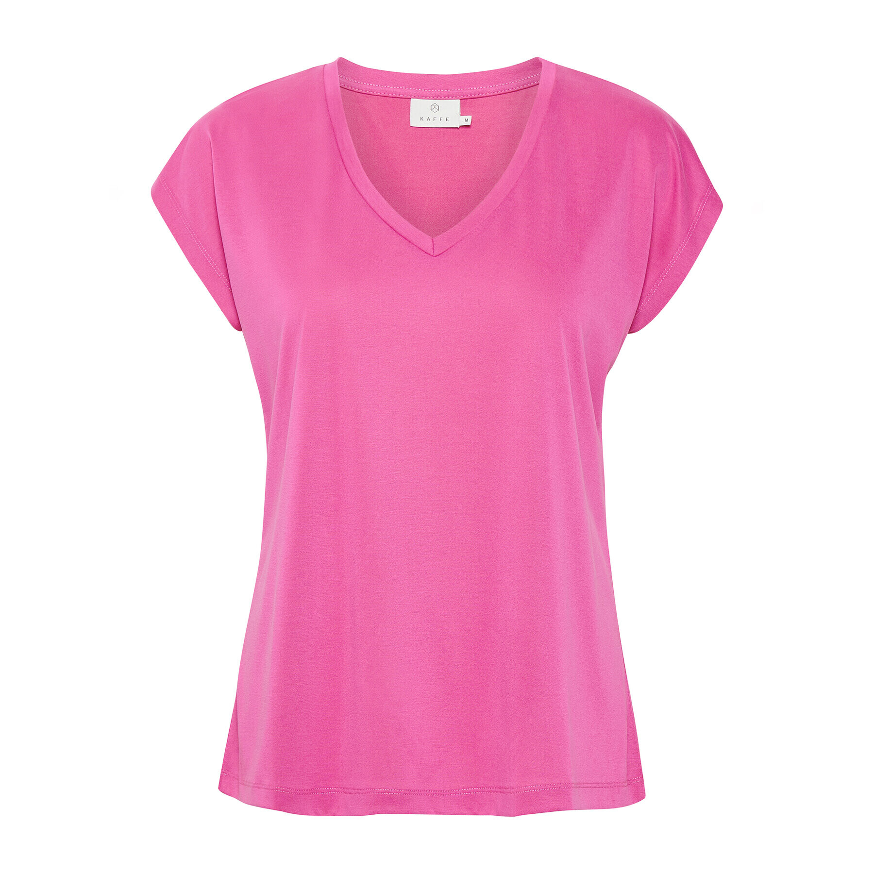 Kaffe Тишърт Kalise 10504040 Розов Regular Fit - Pepit.bg