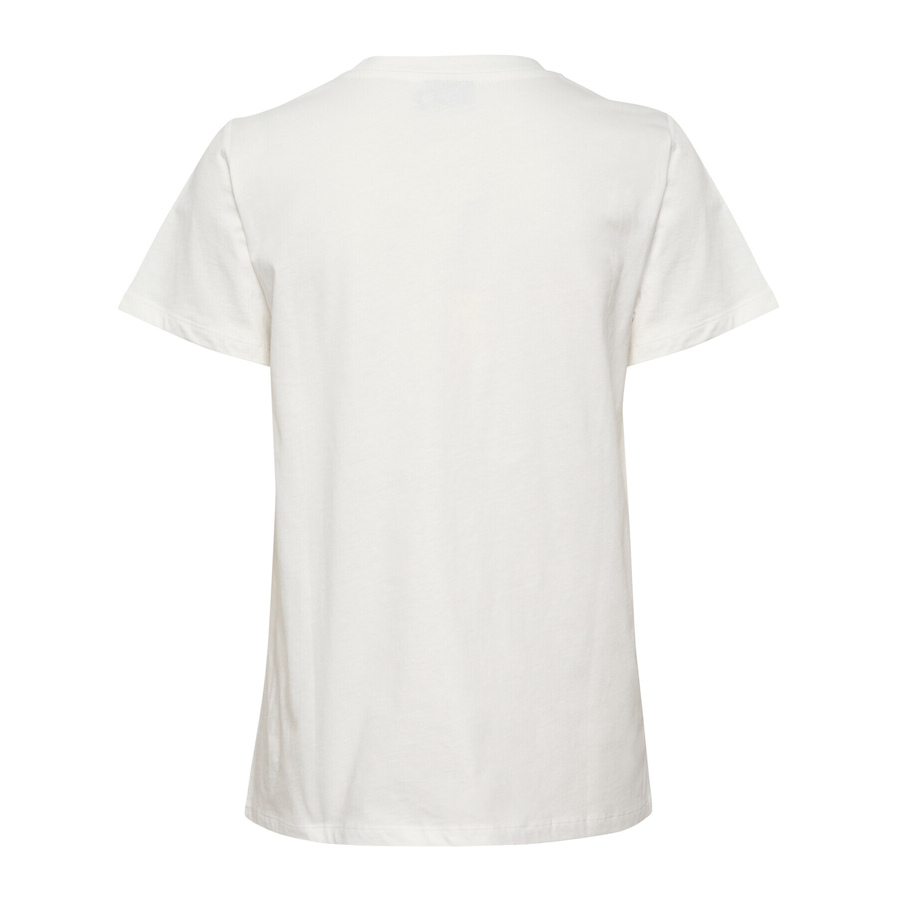 Kaffe Тишърт Kamila 10507176 Бял Regular Fit - Pepit.bg