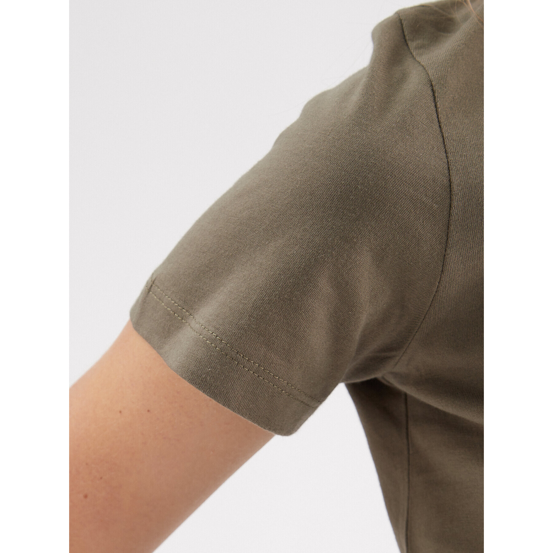 Kaffe Тишърт Marin 10506137 Зелен Regular Fit - Pepit.bg