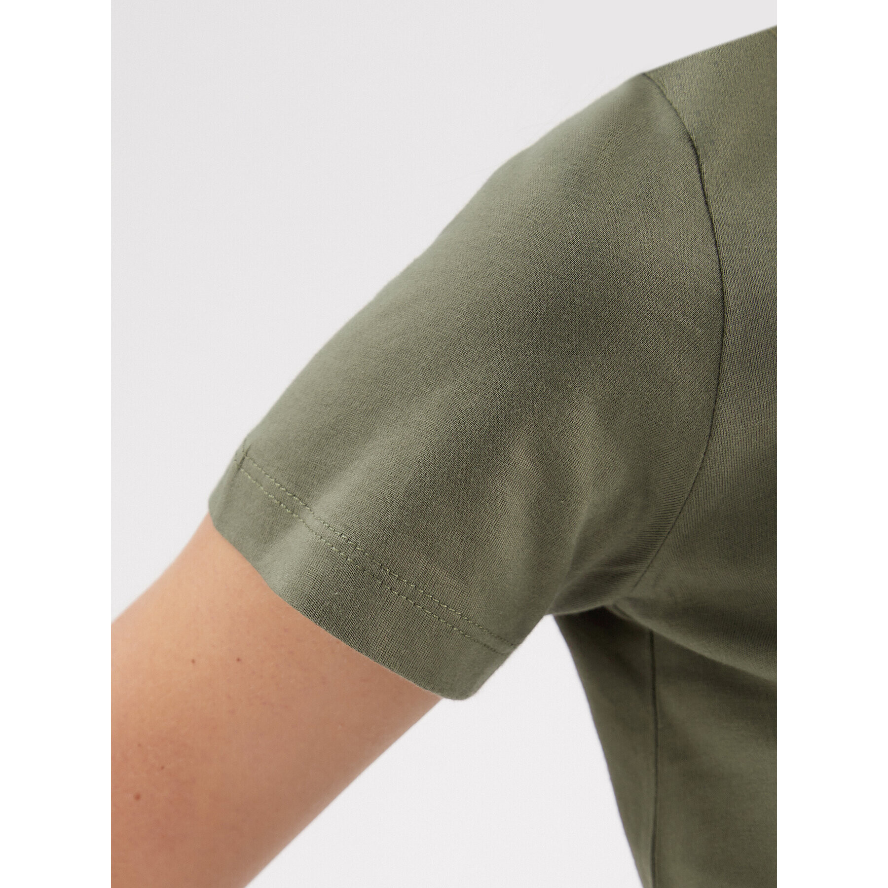 Kaffe Тишърт Marin 10506137 Зелен Regular Fit - Pepit.bg