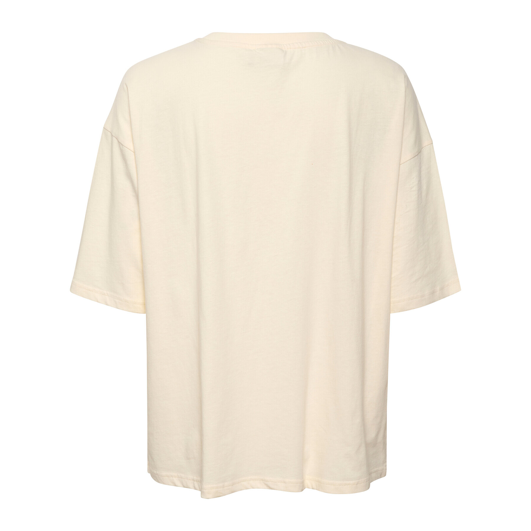 Kaffe Тишърт Meridith 10507271 Бял Oversize - Pepit.bg