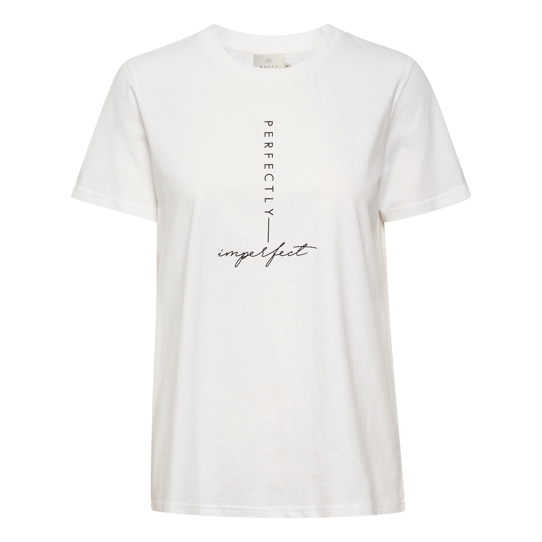 Kaffe Тишърт Nia 10507087 Бял Regular Fit - Pepit.bg