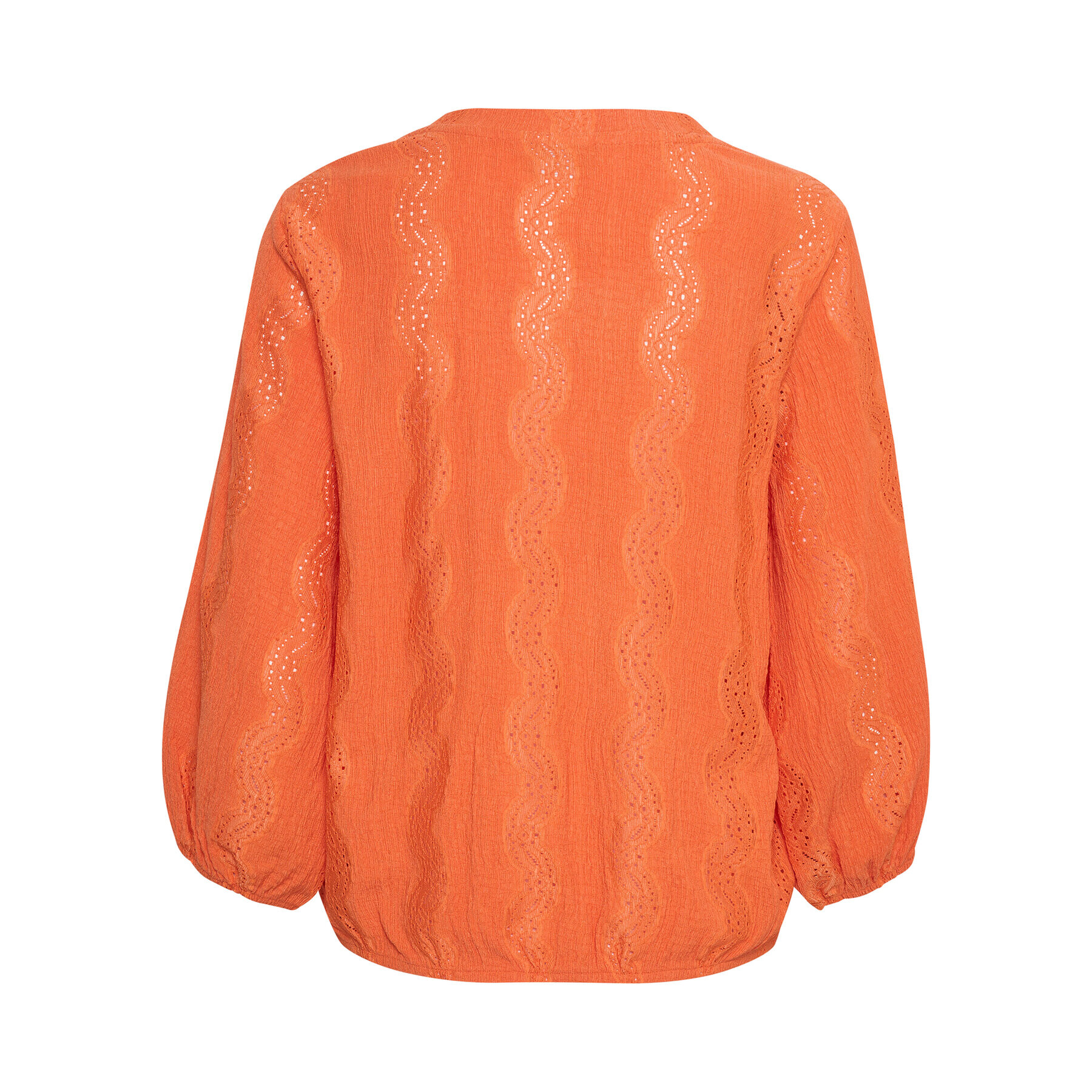 Kaffe Тишърт Tio 10507286 Оранжев Loose Fit - Pepit.bg