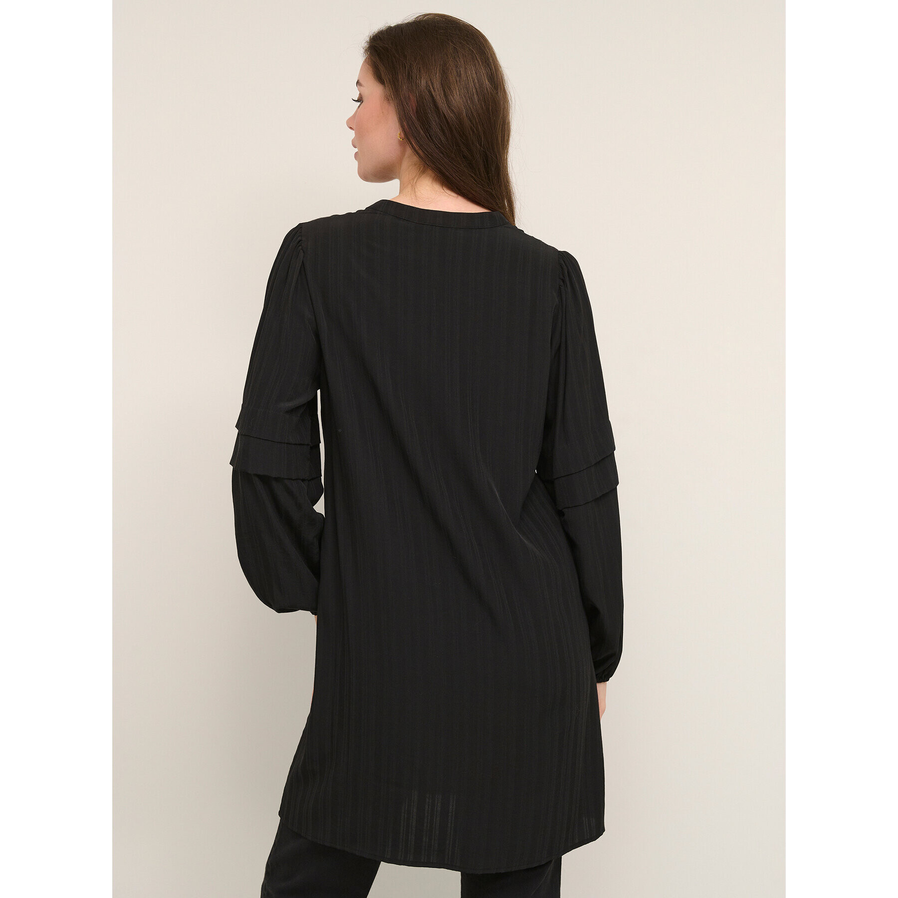 Kaffe Туника Helly 10507200 Черен Relaxed Fit - Pepit.bg