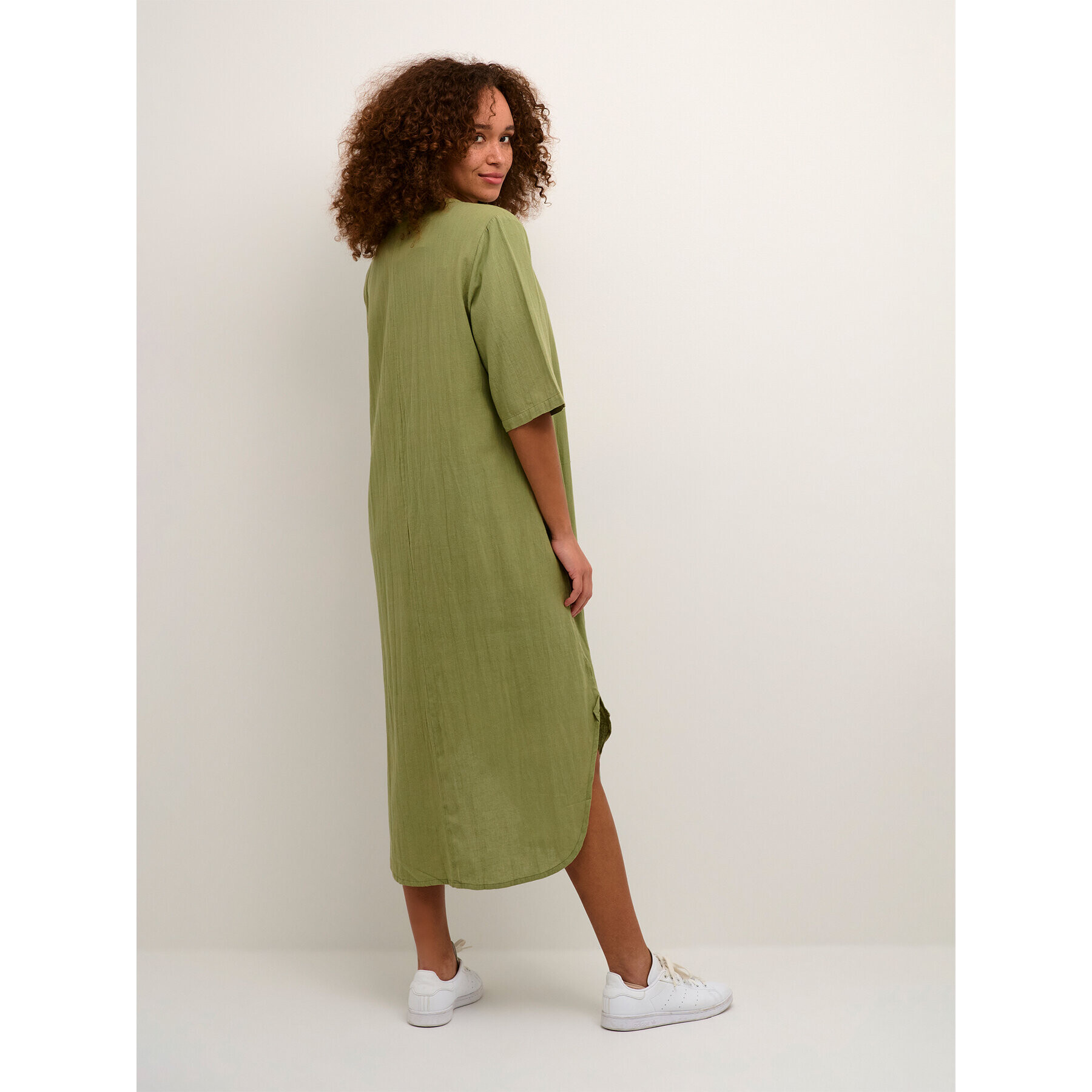 Kaffe Туника Majse 10507391 Зелен Regular Fit - Pepit.bg