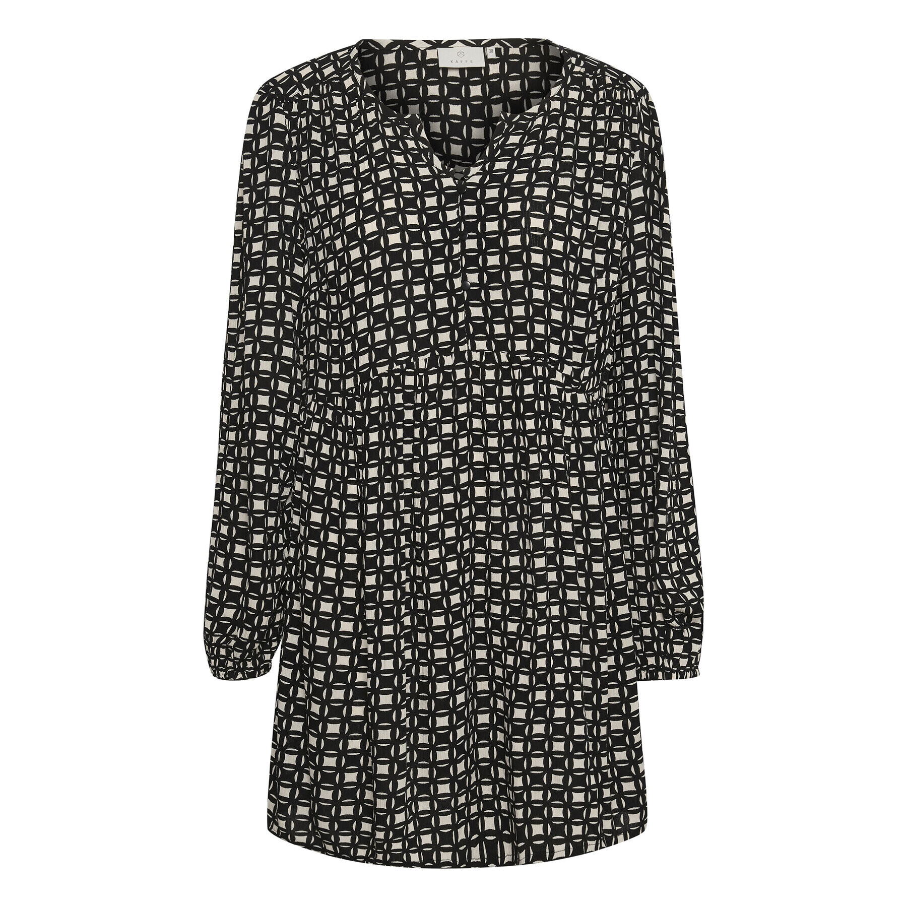 Kaffe Туника Nilia 10507376 Черен Regular Fit - Pepit.bg