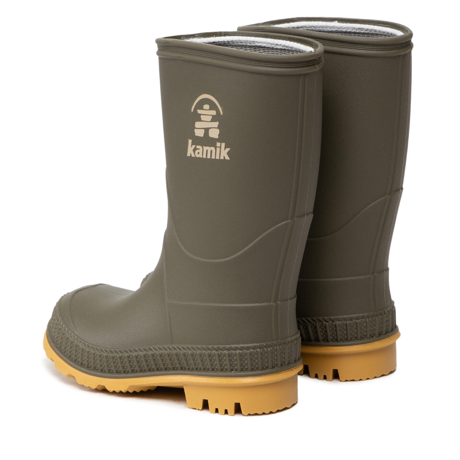 Kamik Гумени ботуши Stomp EK6149 Зелен - Pepit.bg