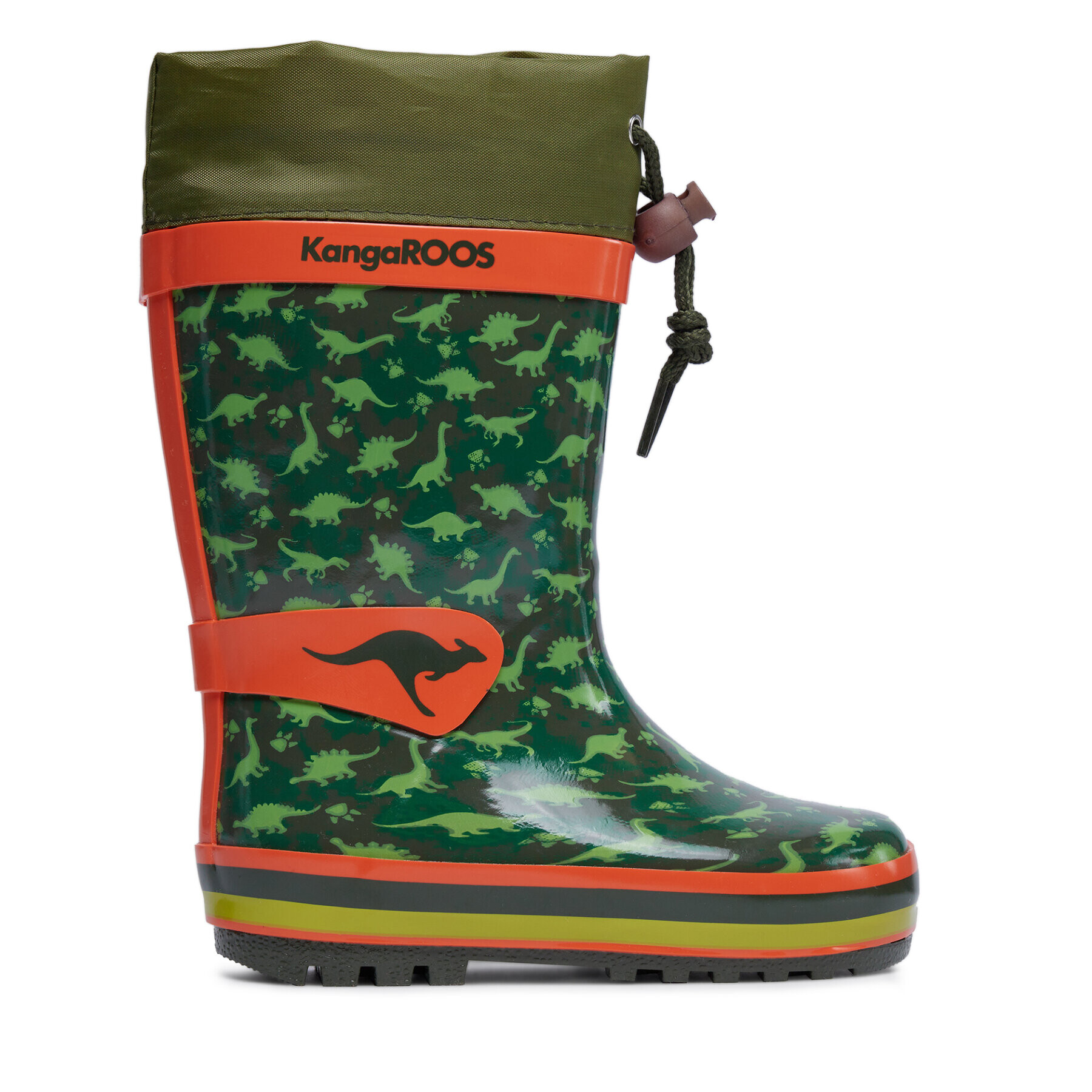 KangaRoos Гумени ботуши K-Rain 18244-000-8062 Зелен - Pepit.bg