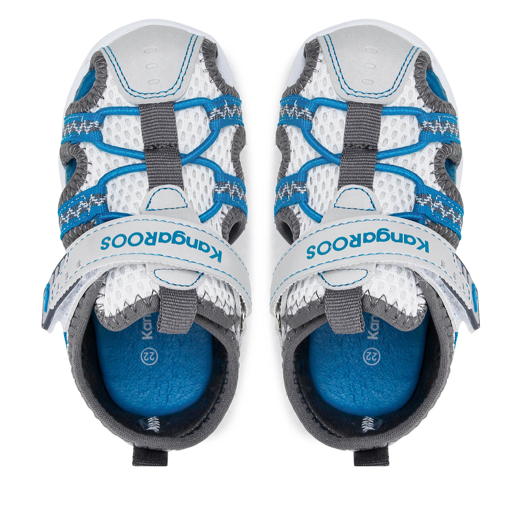 KangaRoos Сандали K-Droll Ev 2087 000 2193 Сив - Pepit.bg