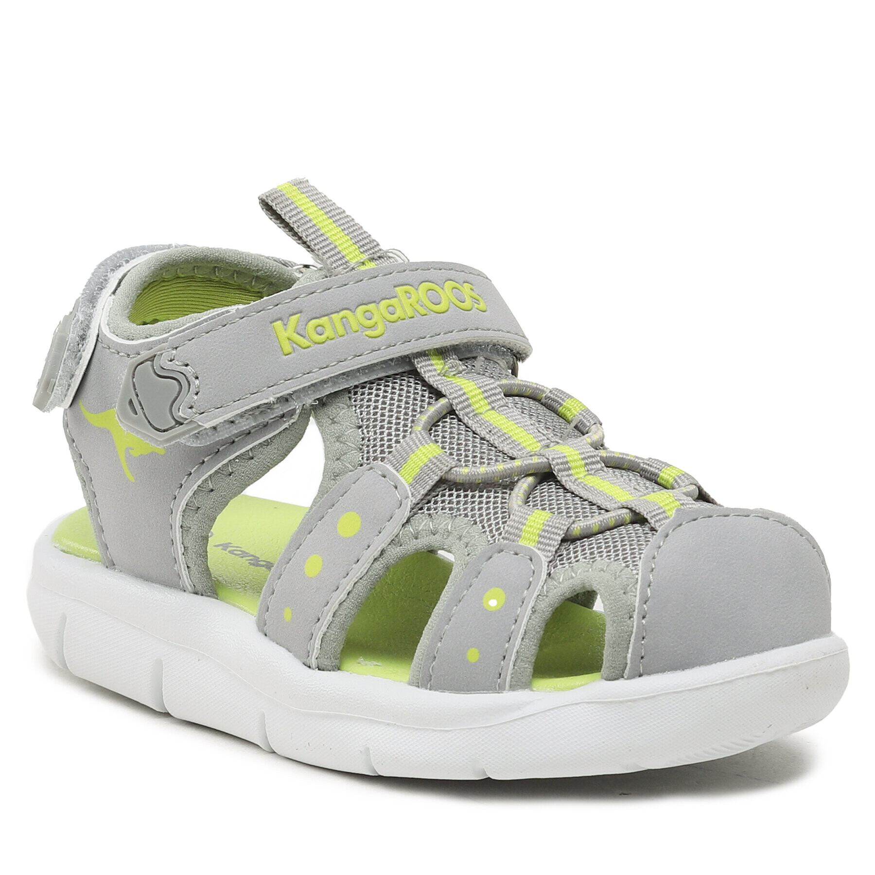 KangaRoos Сандали K-Mini 02035 000 2037 Сив - Pepit.bg