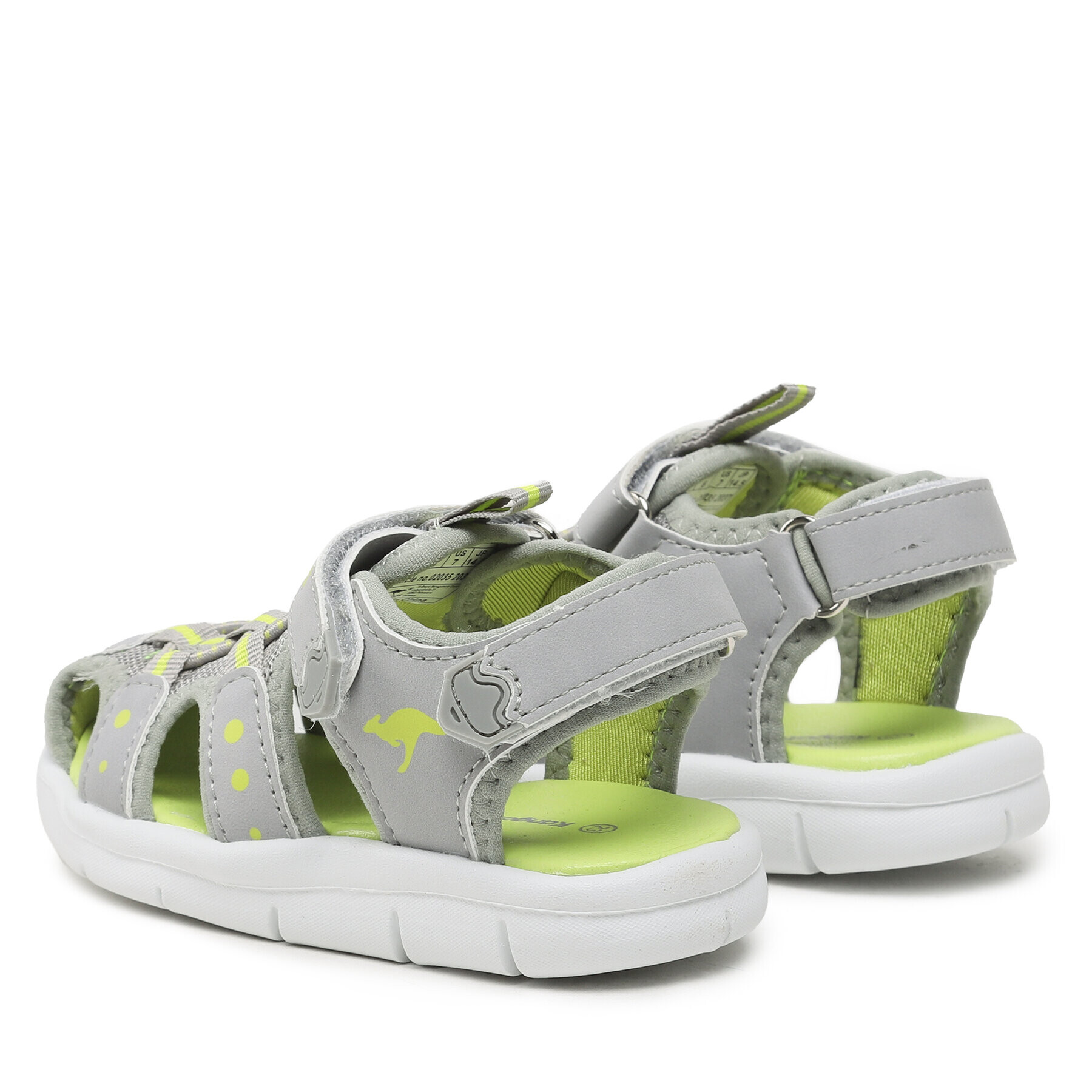 KangaRoos Сандали K-Mini 02035 000 2037 Сив - Pepit.bg
