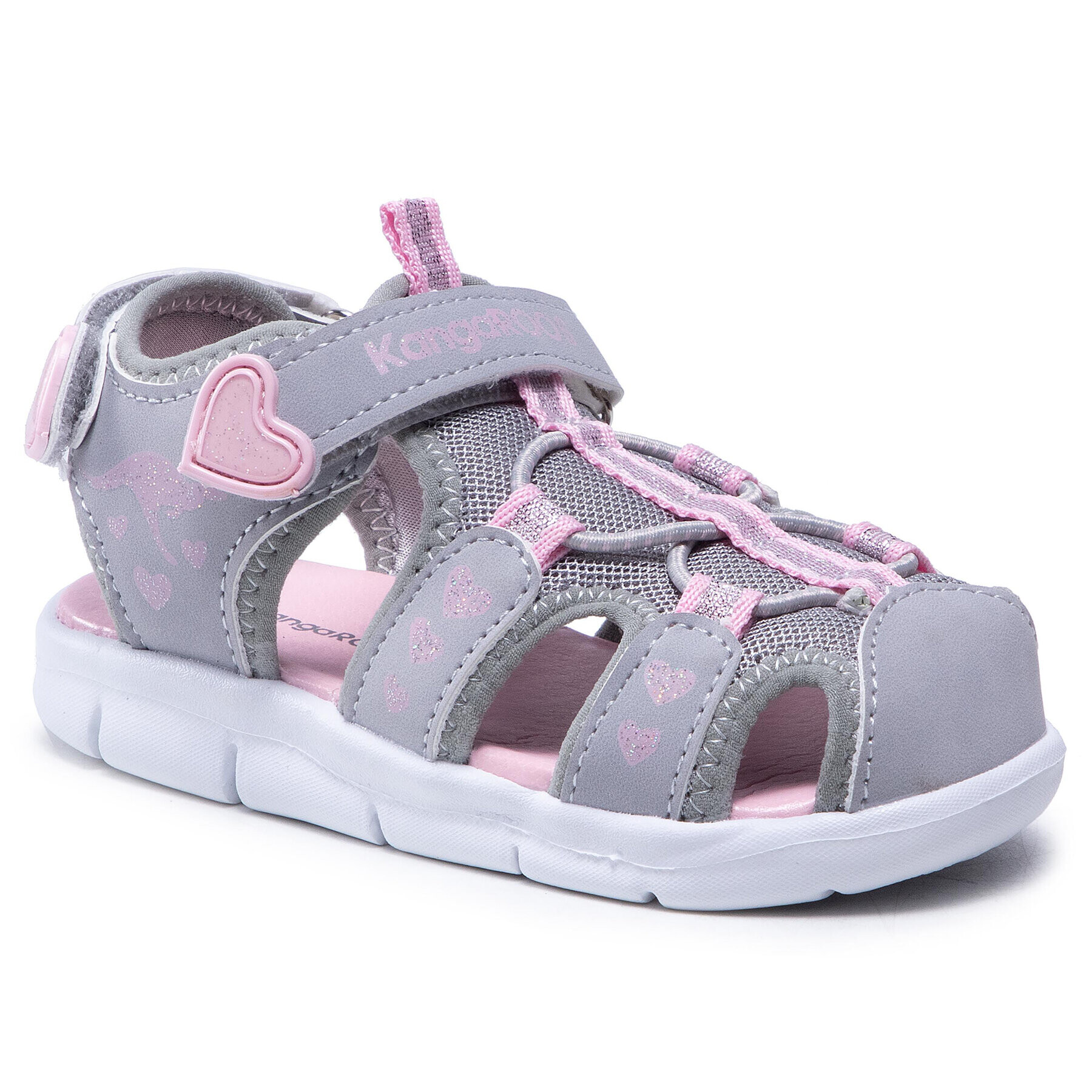 KangaRoos Сандали K-Mini 02035 000 2109 Сив - Pepit.bg