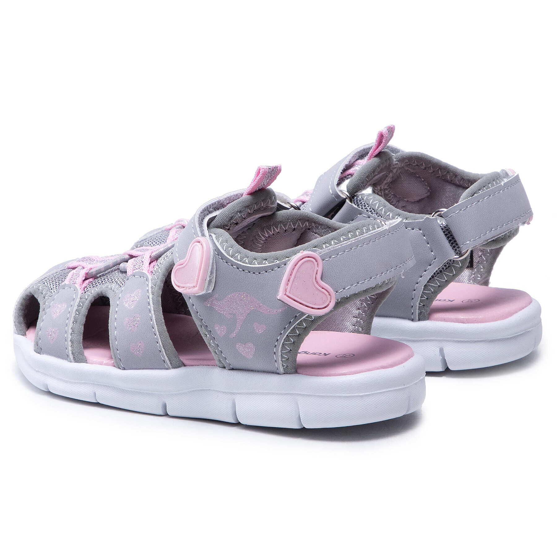 KangaRoos Сандали K-Mini 02035 000 2109 Сив - Pepit.bg