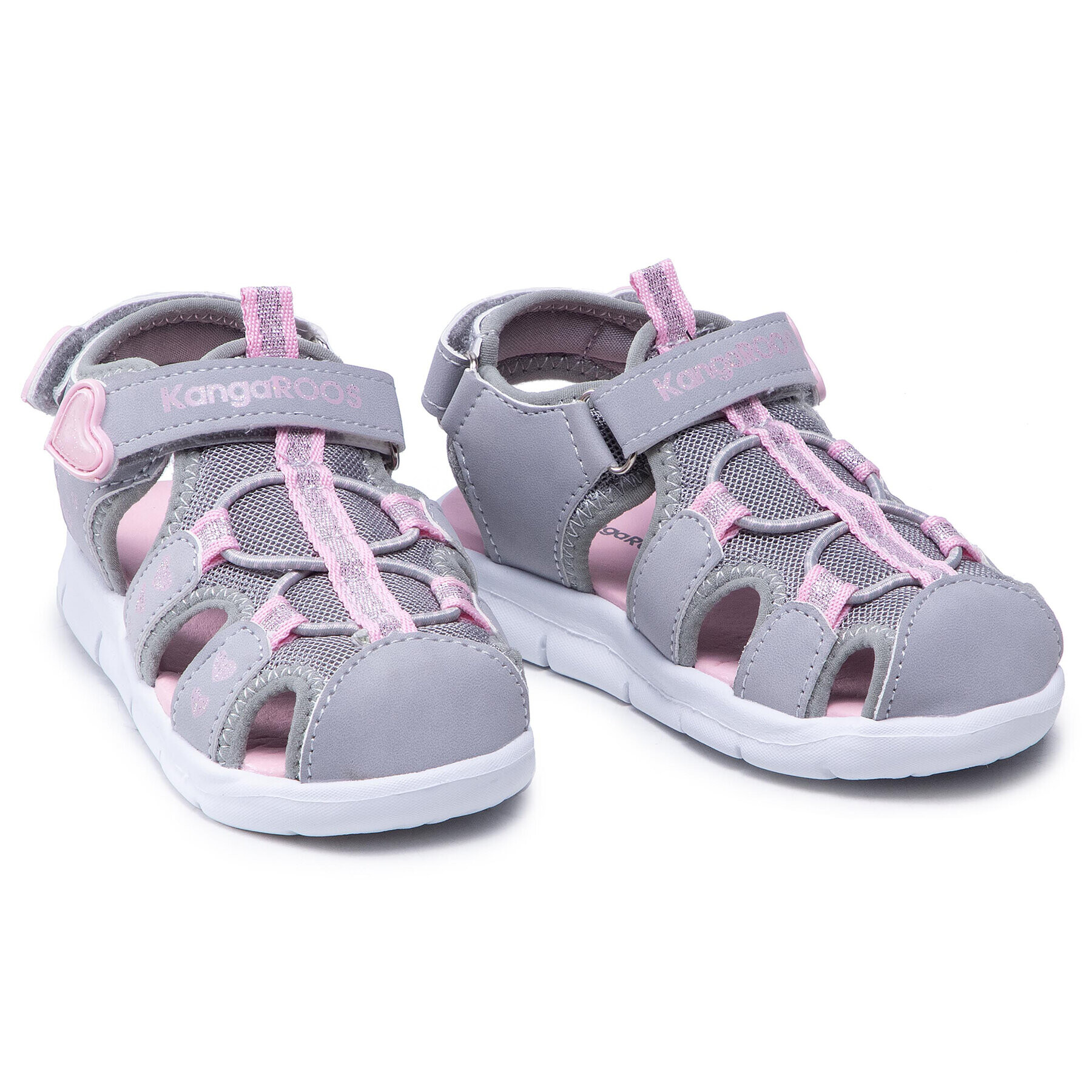 KangaRoos Сандали K-Mini 02035 000 2109 Сив - Pepit.bg