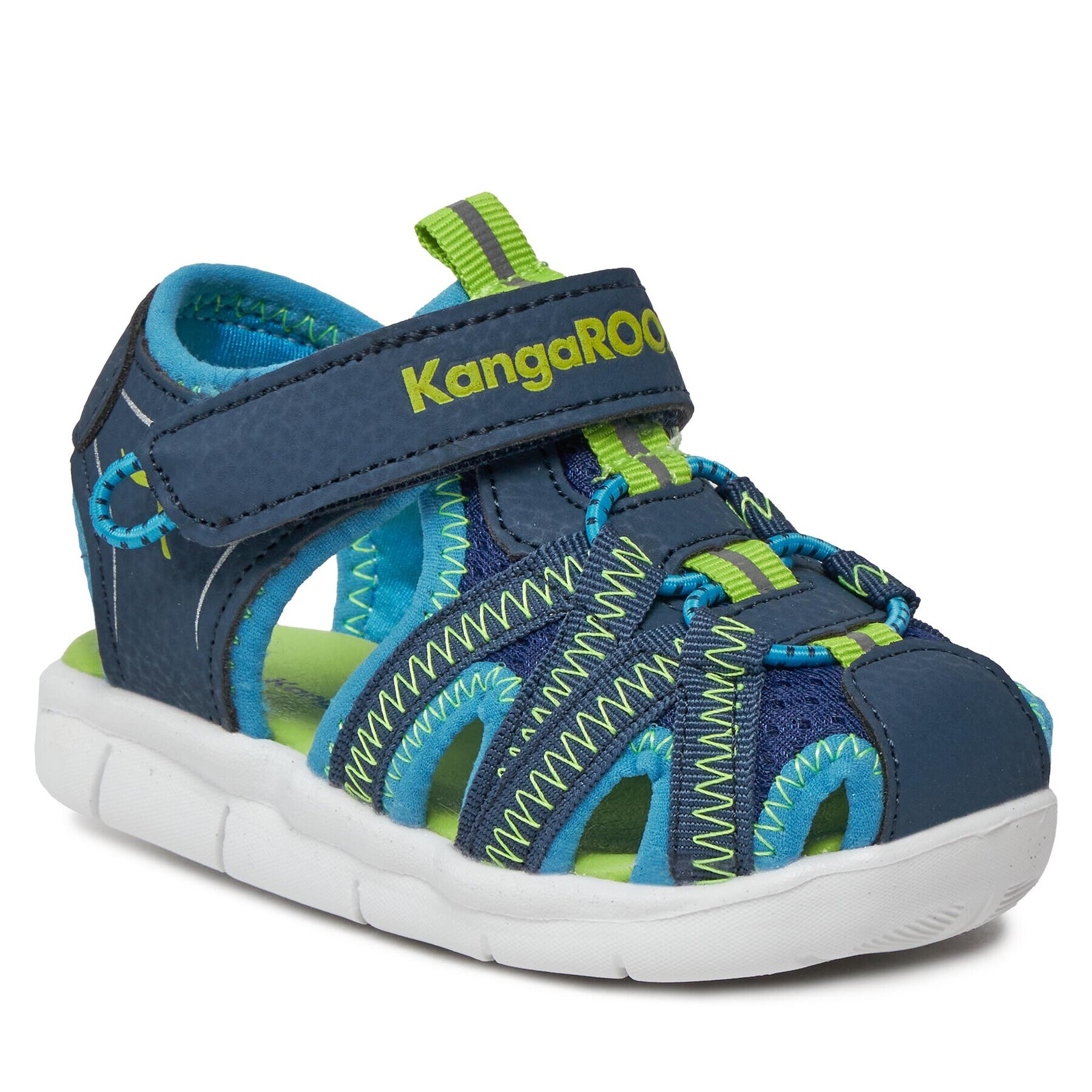 KangaRoos Сандали K-Mini 02035 000 4149 Тъмносин - Pepit.bg