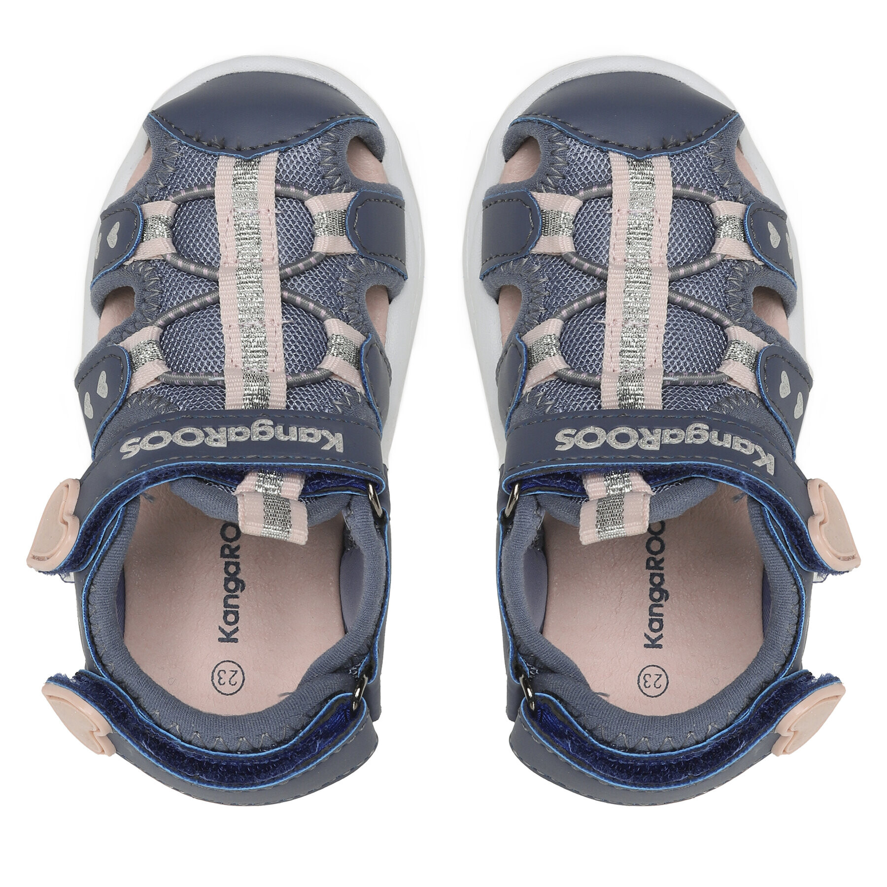 KangaRoos Сандали K-Mini 02035 000 4376 Тъмносин - Pepit.bg