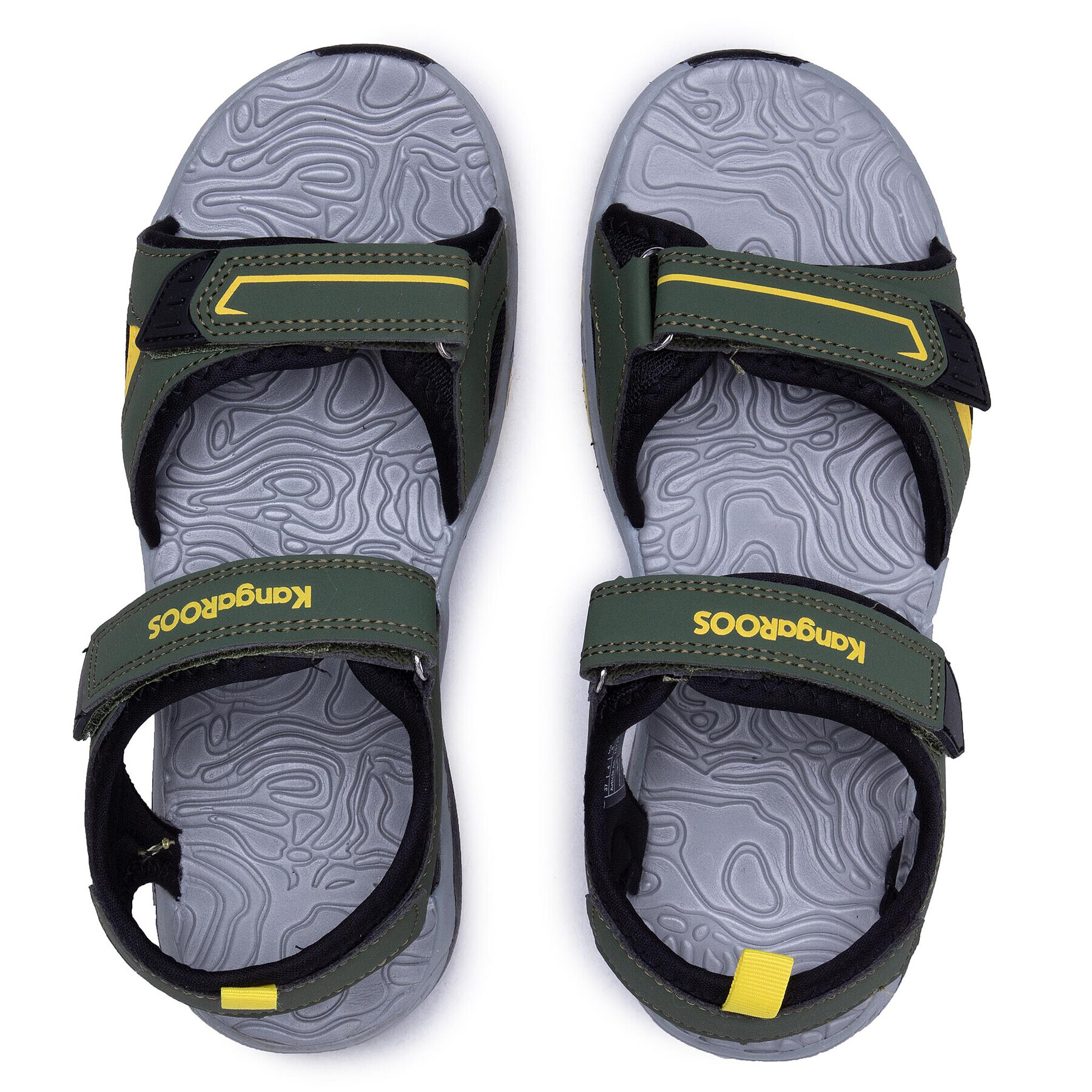 KangaRoos Сандали K-Mont 18729 000 8504 Зелен - Pepit.bg