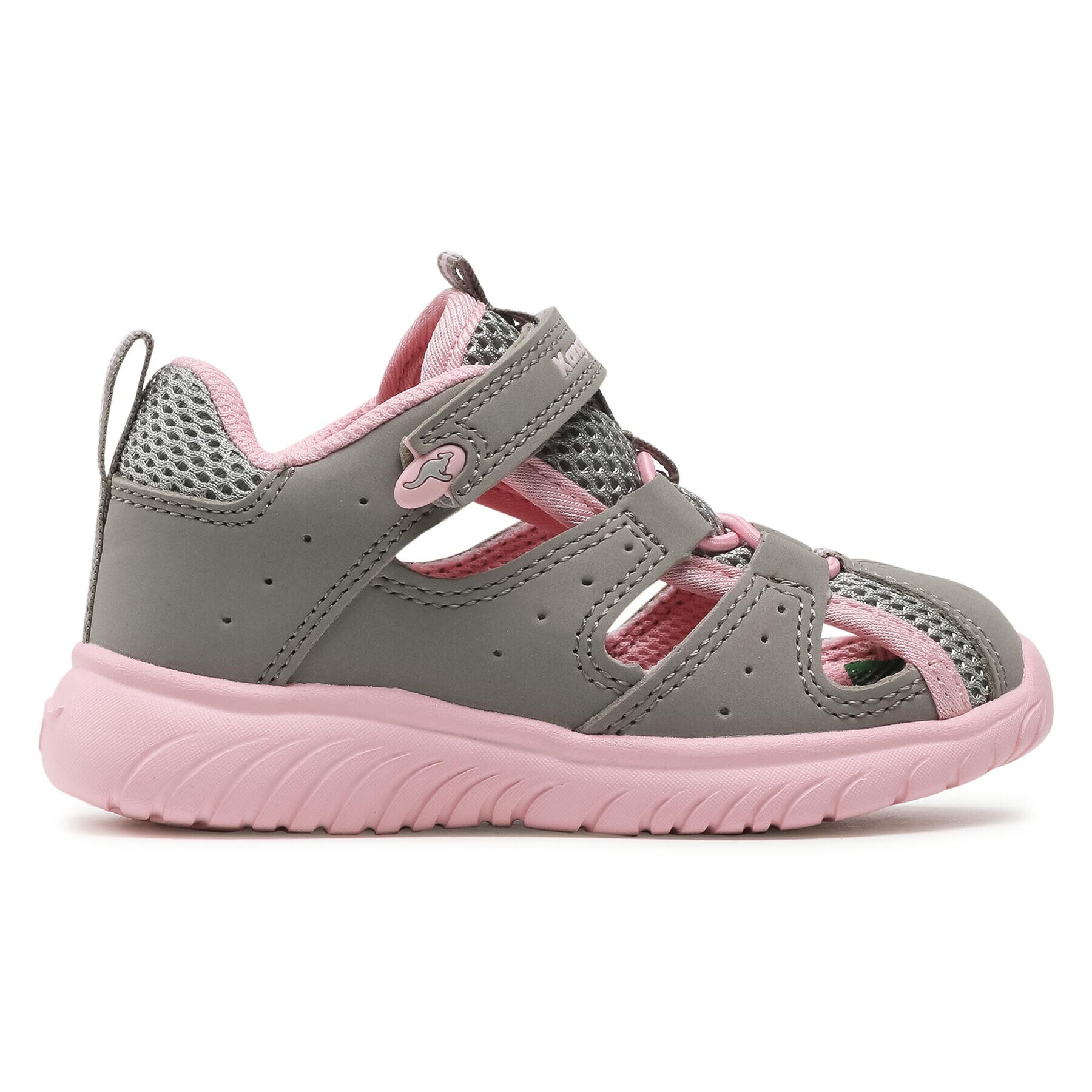 KangaRoos Сандали Ki-Rock Lite Ev 02058 000 2200 Сив - Pepit.bg