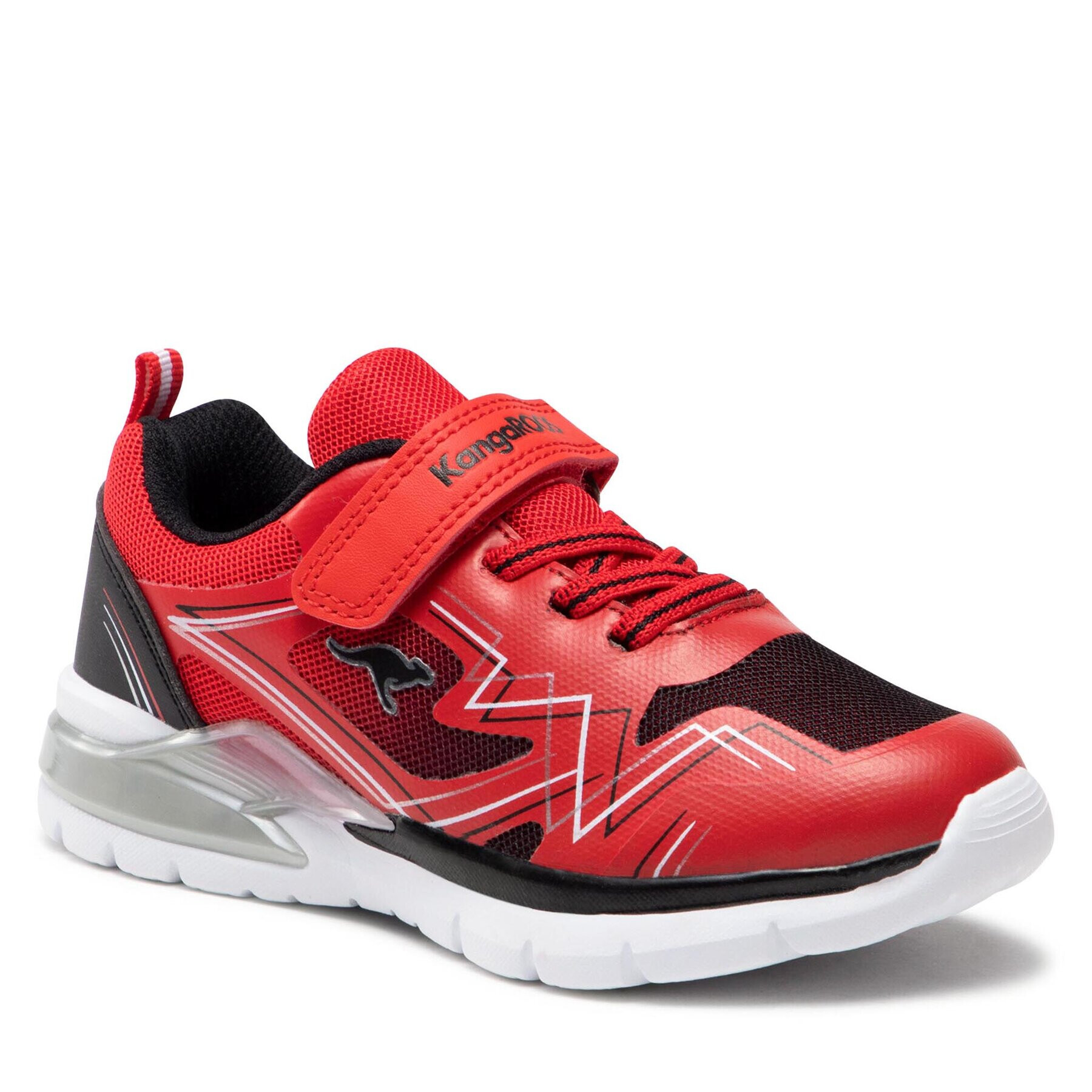 KangaRoos Сникърси K-Sl Flasher Ev 00011 000 6173 Червен - Pepit.bg