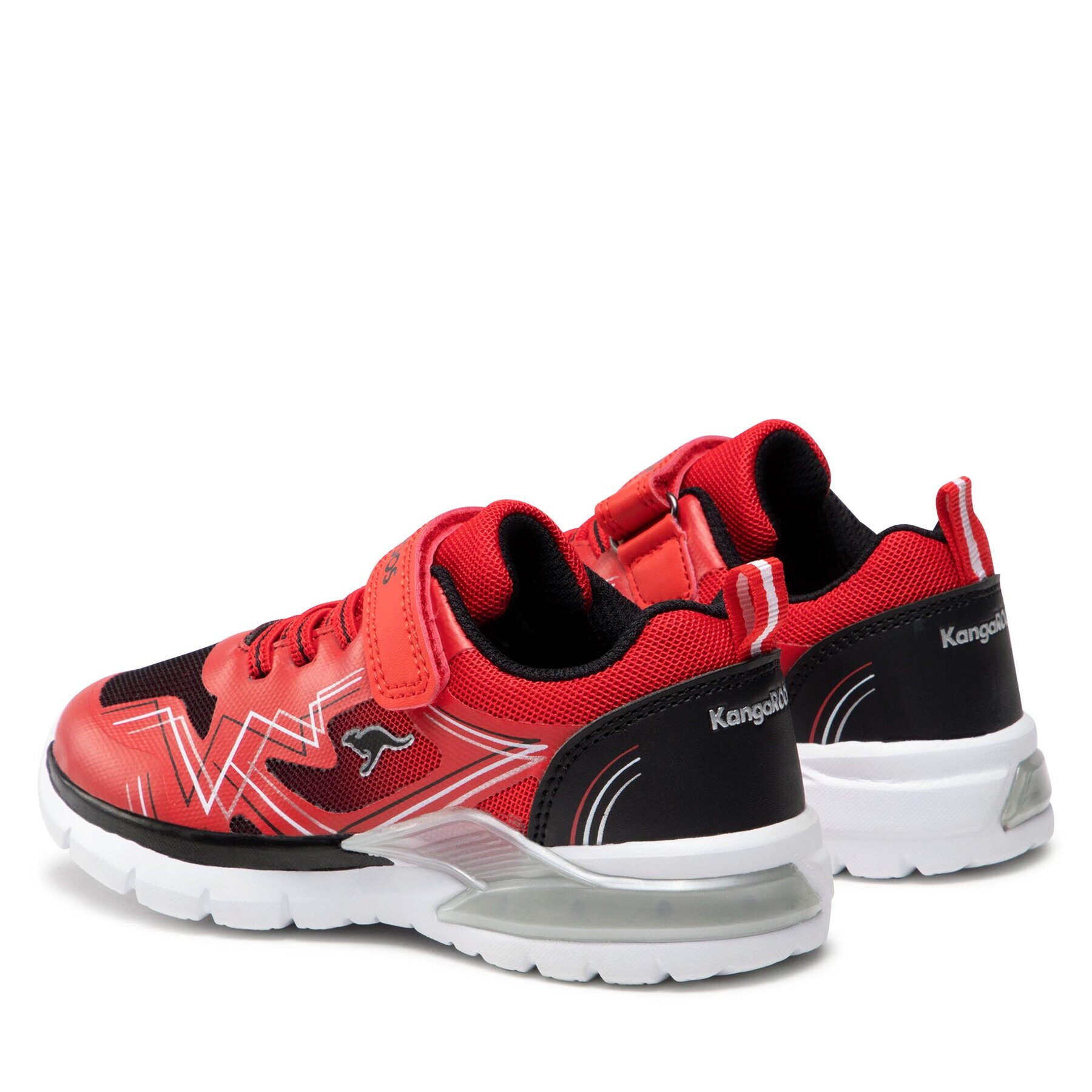 KangaRoos Сникърси K-Sl Flasher Ev 00011 000 6173 Червен - Pepit.bg