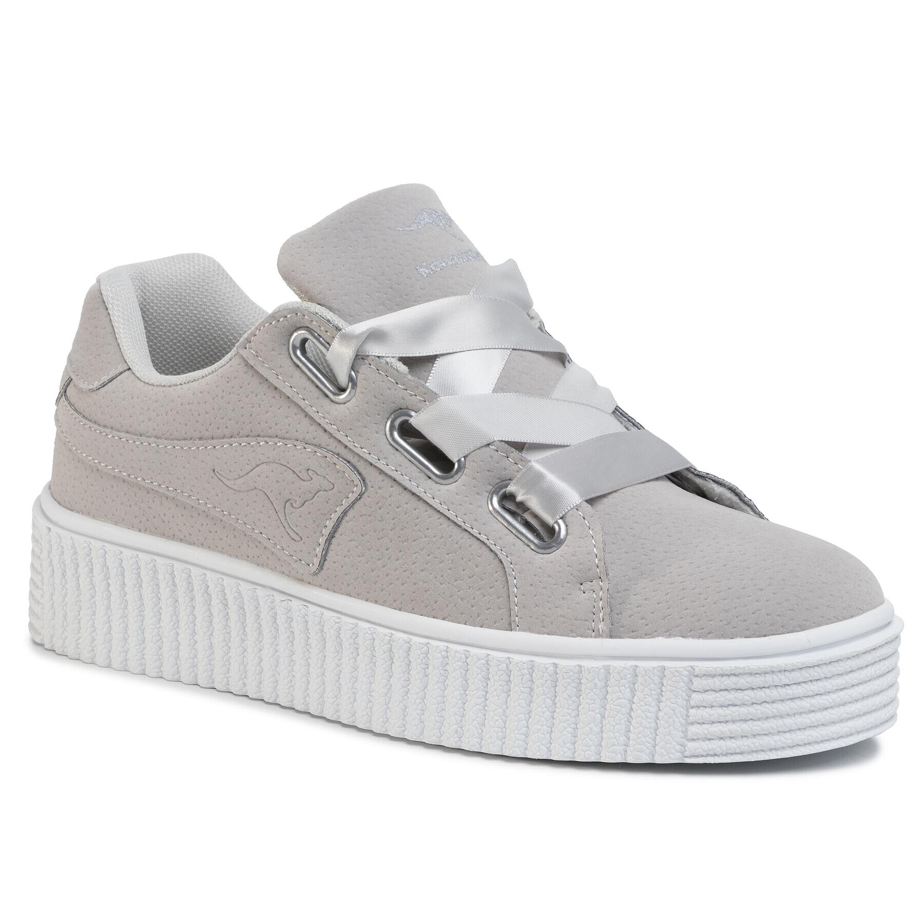 KangaRoos Сникърси Kanpu Satin 39070 000 2004 Сив - Pepit.bg