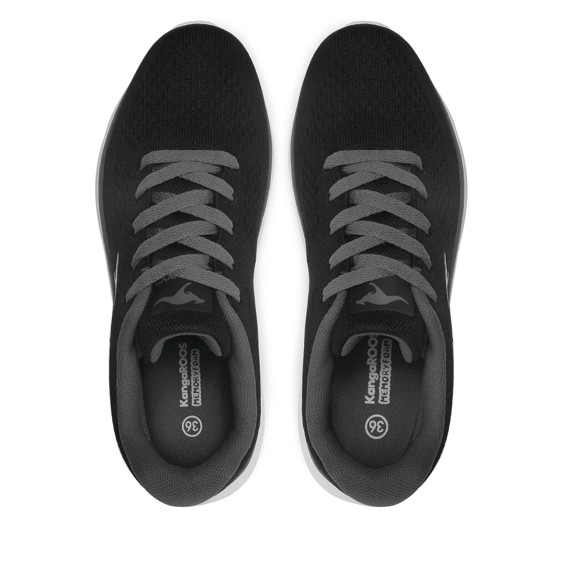 KangaRoos Сникърси Kj-Soft 39202 000 5003 Черен - Pepit.bg
