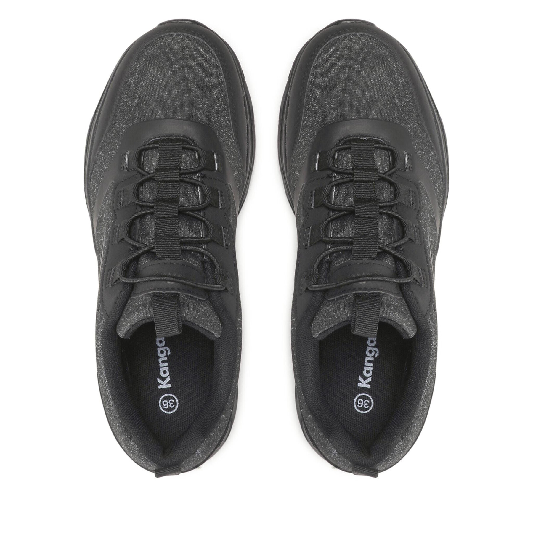 KangaRoos Сникърси Kn-Jessy 39332 000 5500 Черен - Pepit.bg