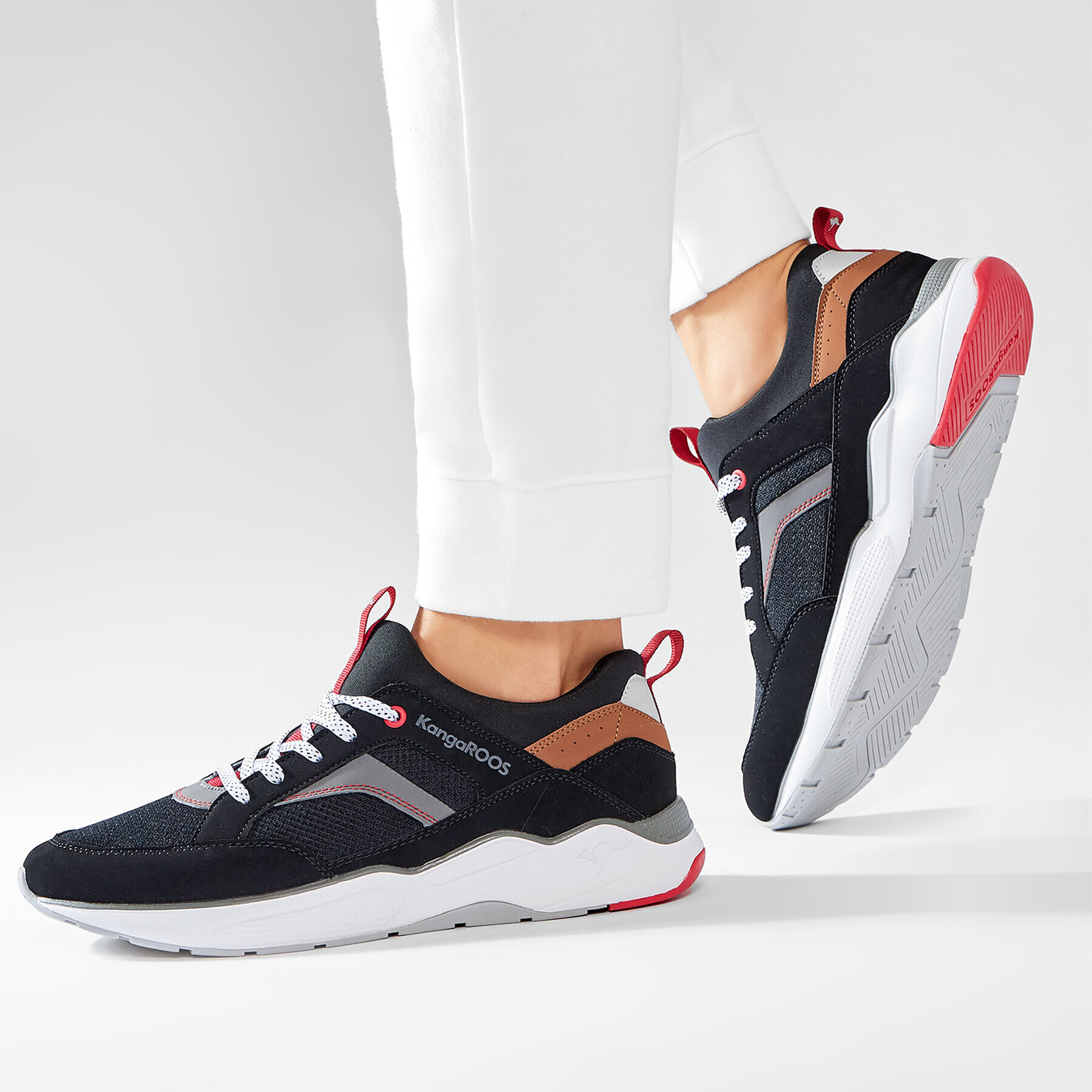 KangaRoos Сникърси Ko-Smart 79174 000 5003 Черен - Pepit.bg