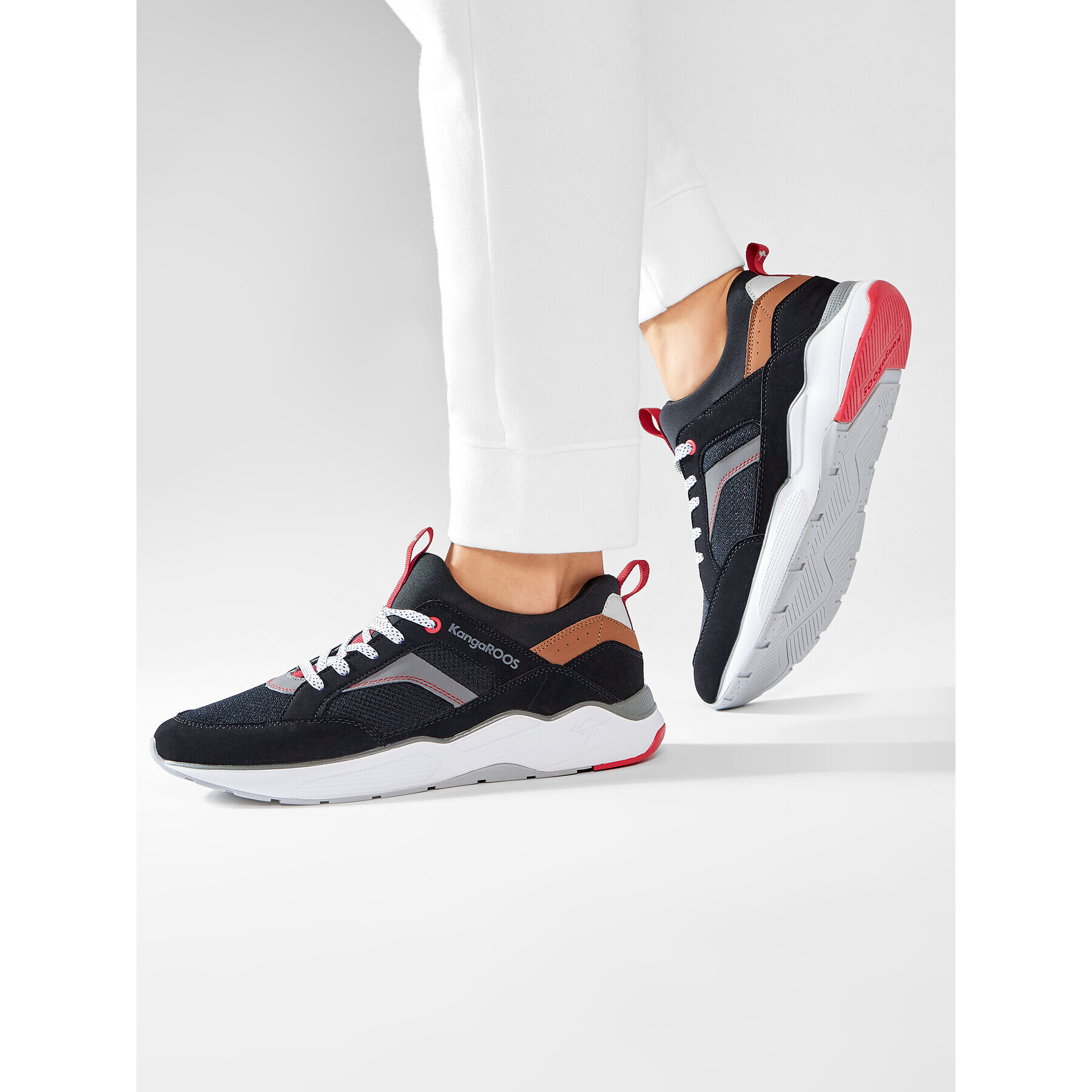 KangaRoos Сникърси Ko-Smart 79174 000 5003 Черен - Pepit.bg