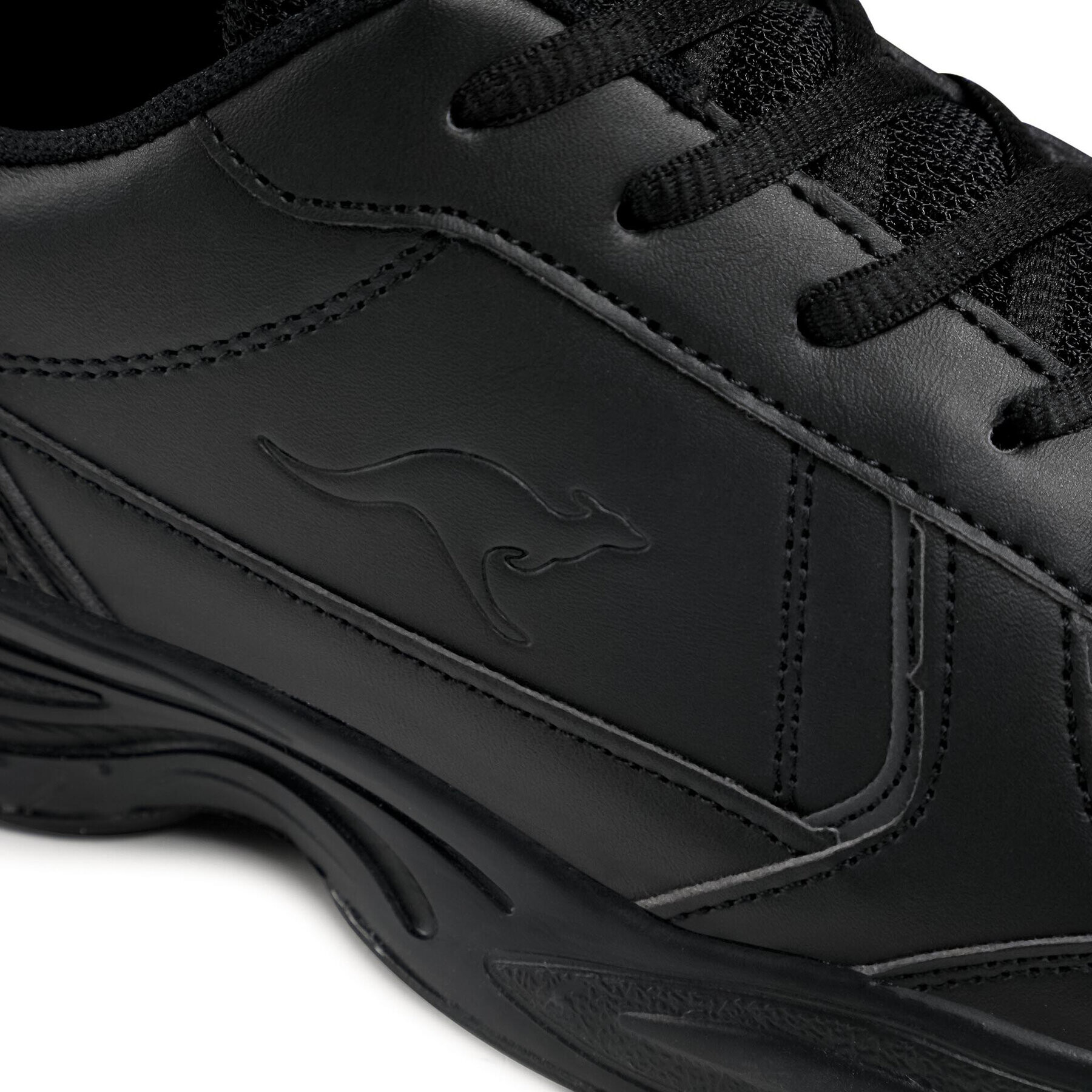 KangaRoos Сникърси Kp-Lex 81108 000 5500 Черен - Pepit.bg