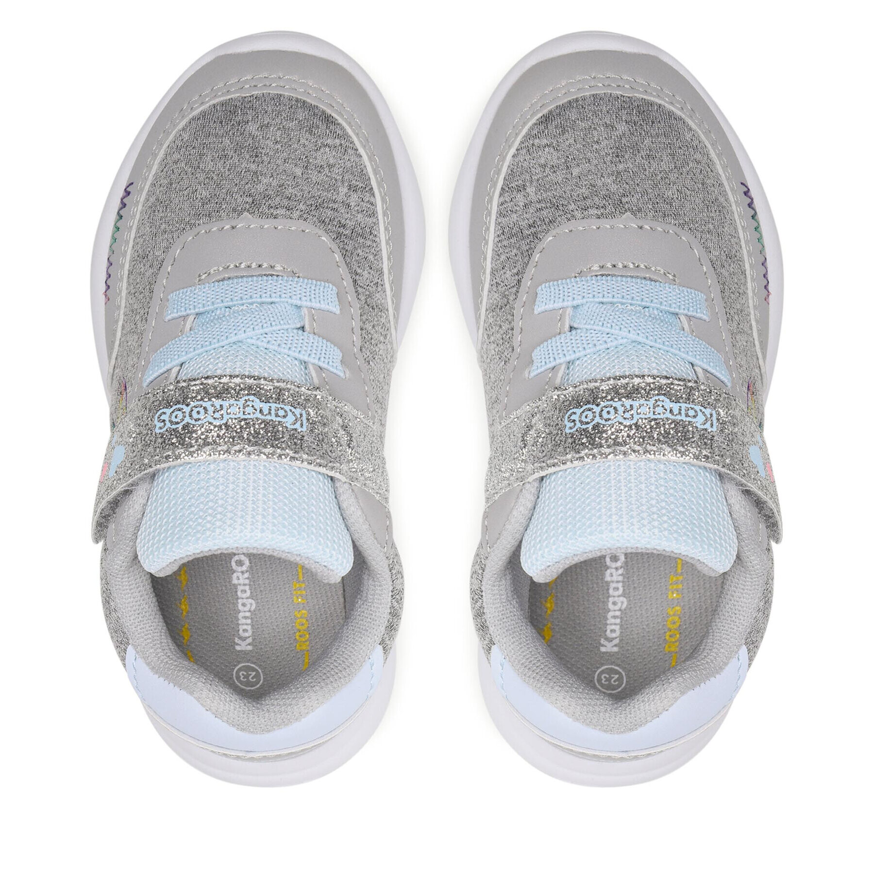 KangaRoos Сникърси Ky-Match Ev 02112 000 2126 Сив - Pepit.bg