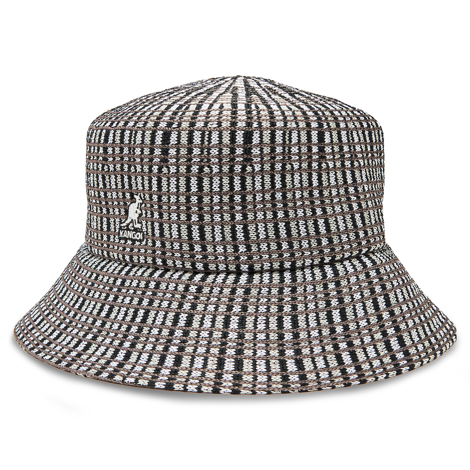 Kangol Капела Prep Plaid Bucket K3616 Сив - Pepit.bg