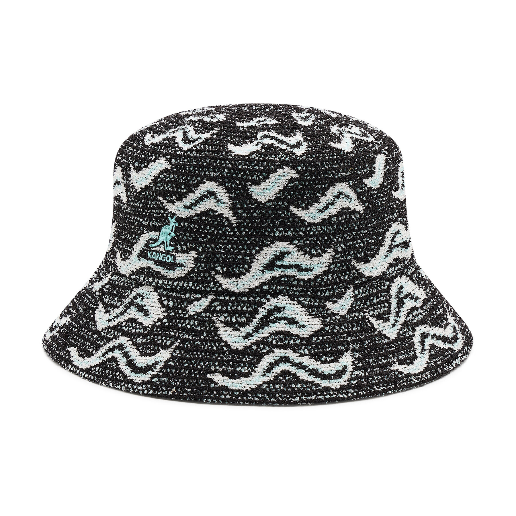 Kangol Капела Wave Camo Bucket K3497 Черен - Pepit.bg