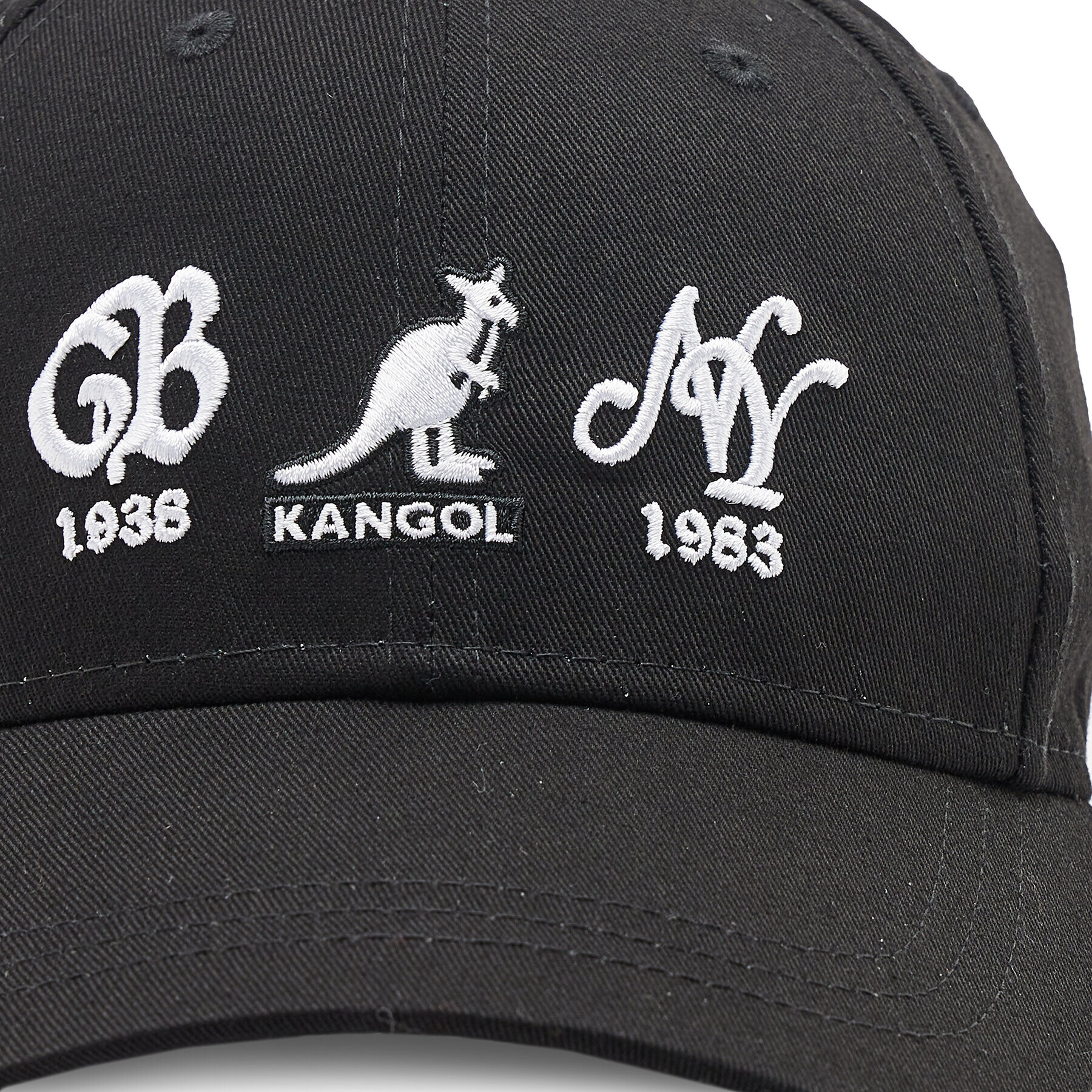 Kangol Шапка с козирка Elastic Fitted K5346 Черен - Pepit.bg