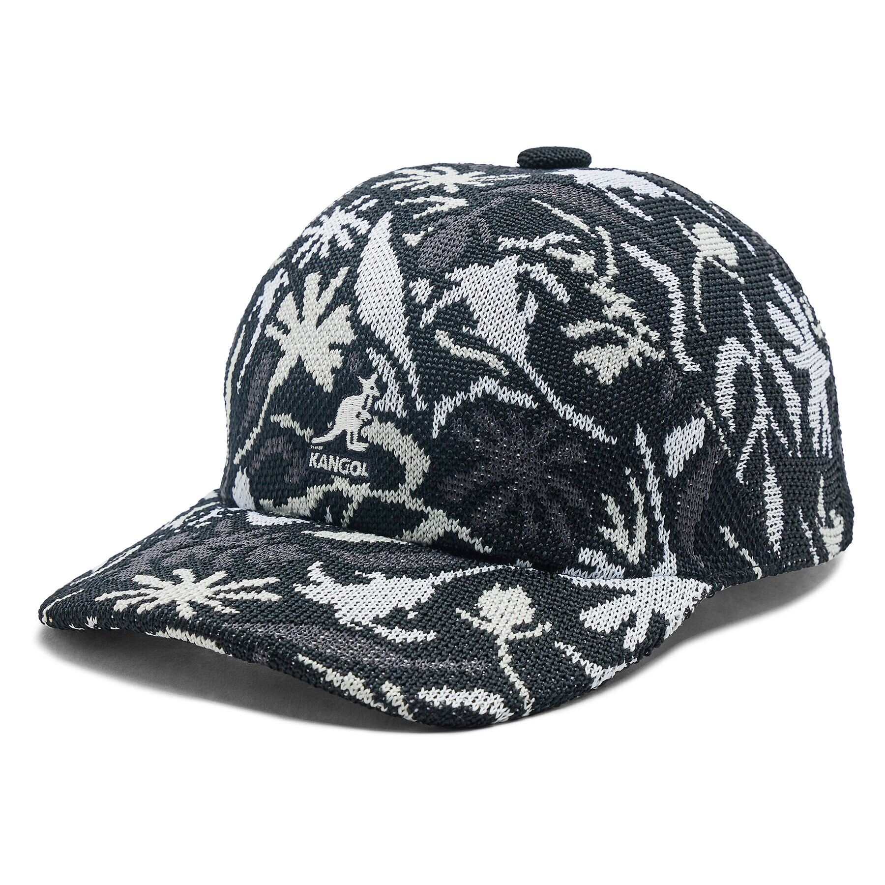 Kangol Шапка с козирка Street Floral Spacecap K3612 Черен - Pepit.bg