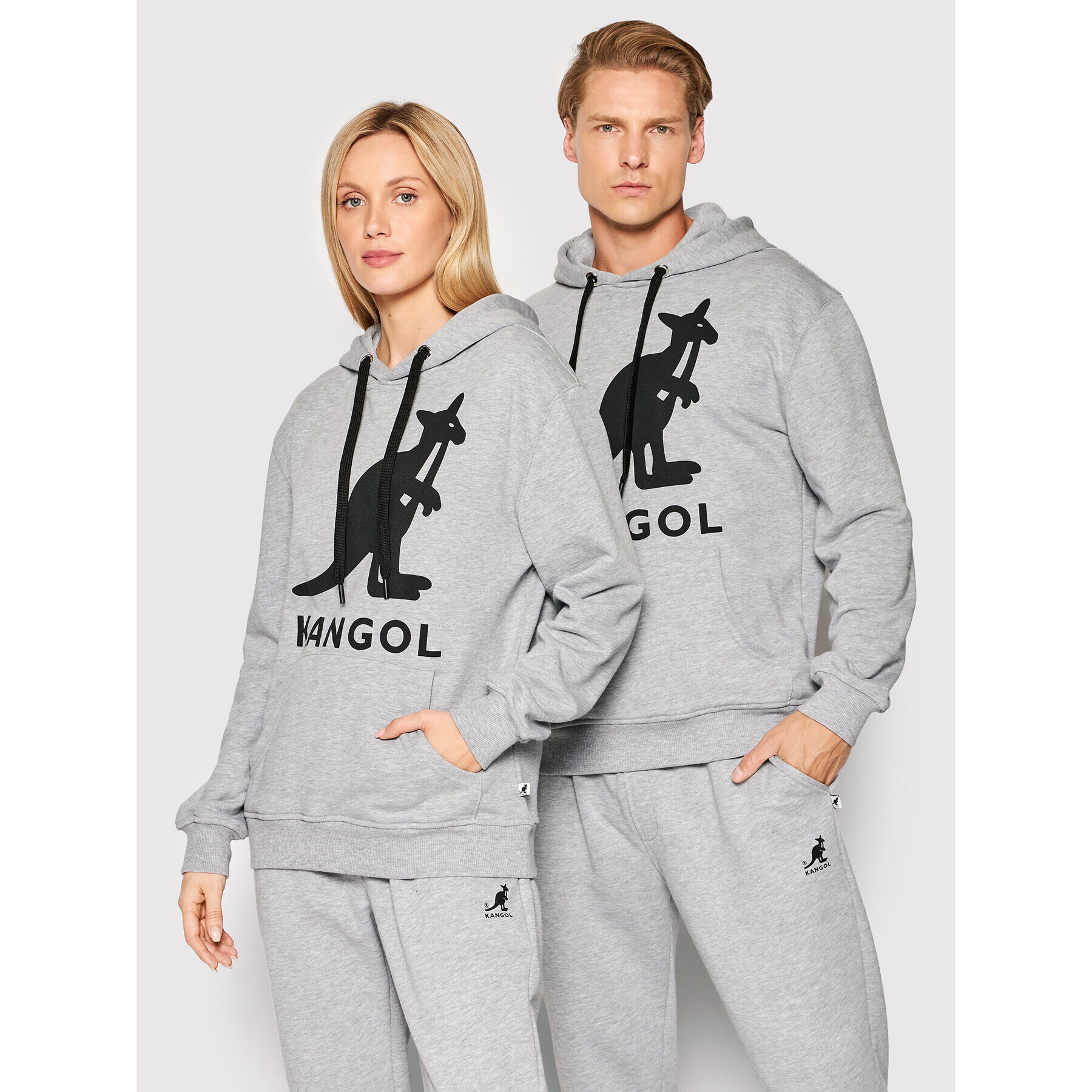 Kangol Суитшърт Unisex Essential KLEU001 Сив Regular Fit - Pepit.bg