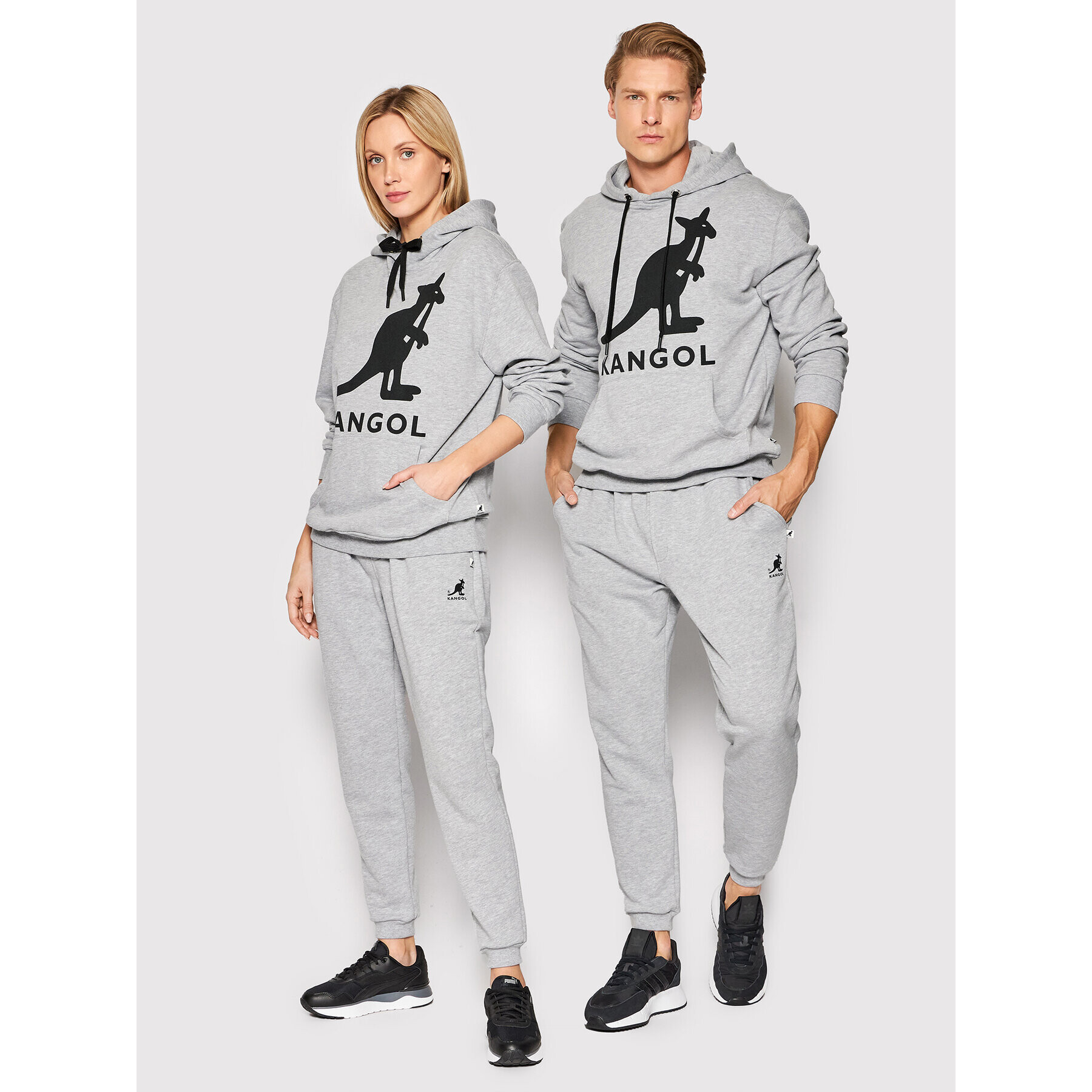 Kangol Суитшърт Unisex Essential KLEU001 Сив Regular Fit - Pepit.bg
