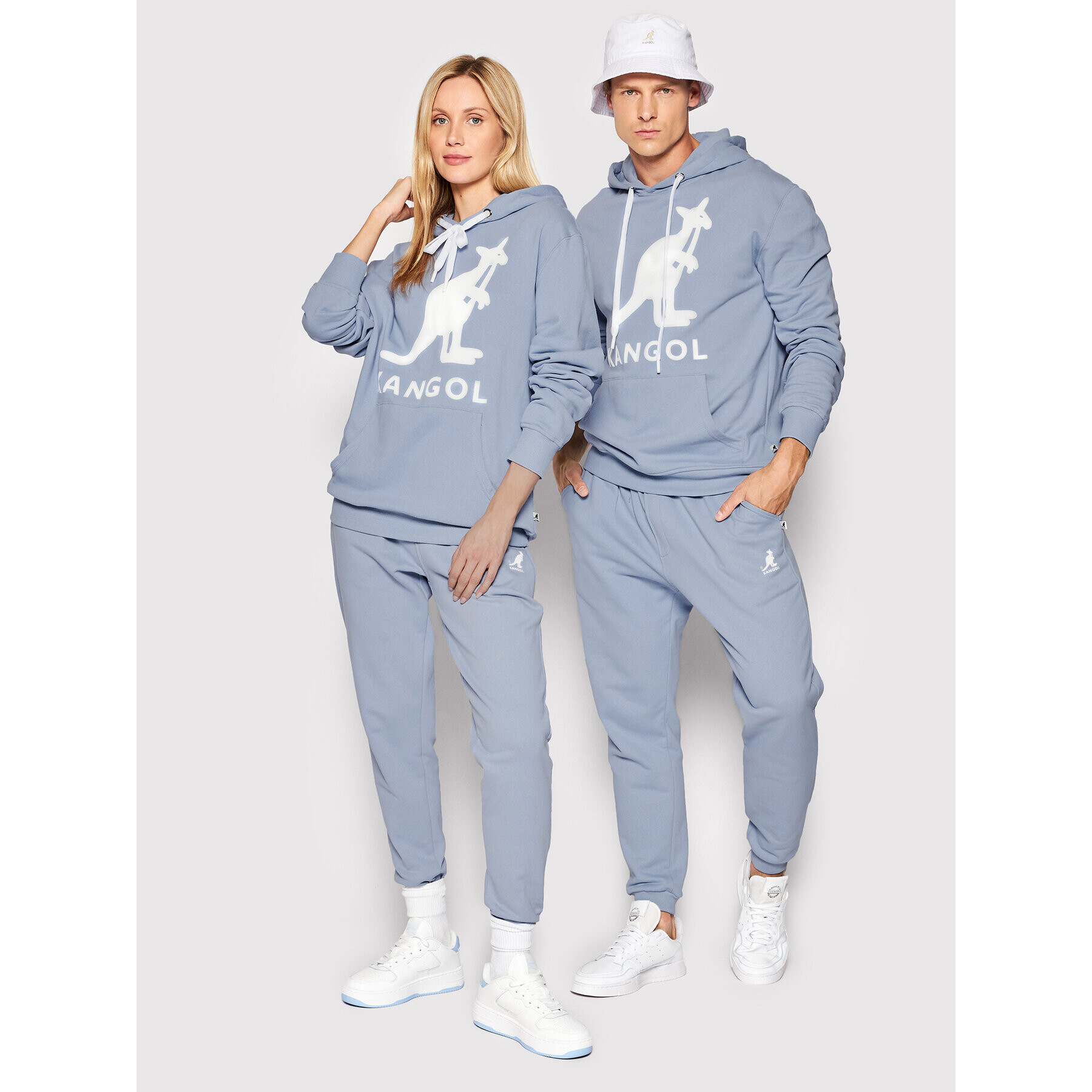Kangol Суитшърт Unisex Essential KLEU001 Виолетов Regular Fit - Pepit.bg