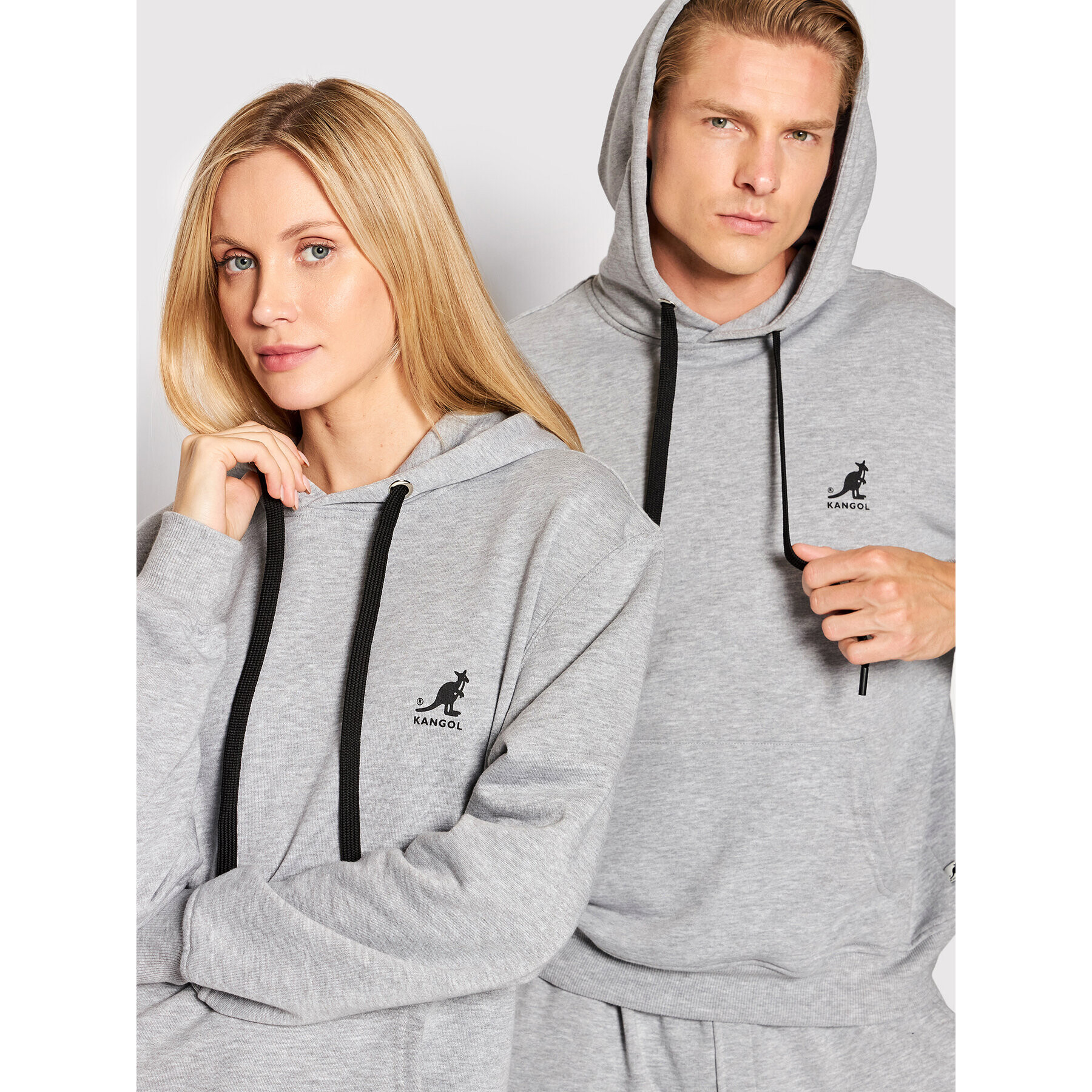 Kangol Суитшърт Unisex Essential KLEU002 Сив Regular Fit - Pepit.bg