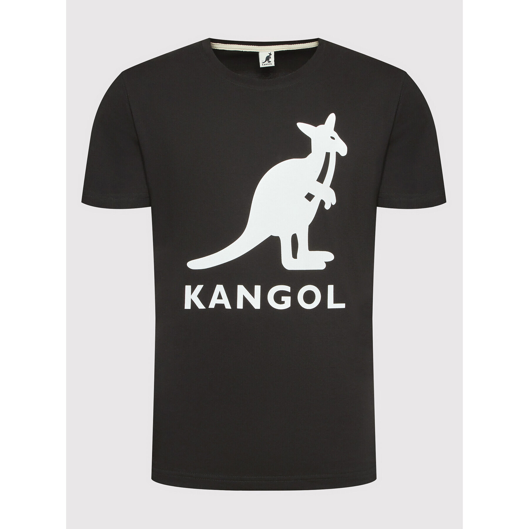 Kangol Тишърт Unisex Essential KLEU005 Черен Regular Fit - Pepit.bg